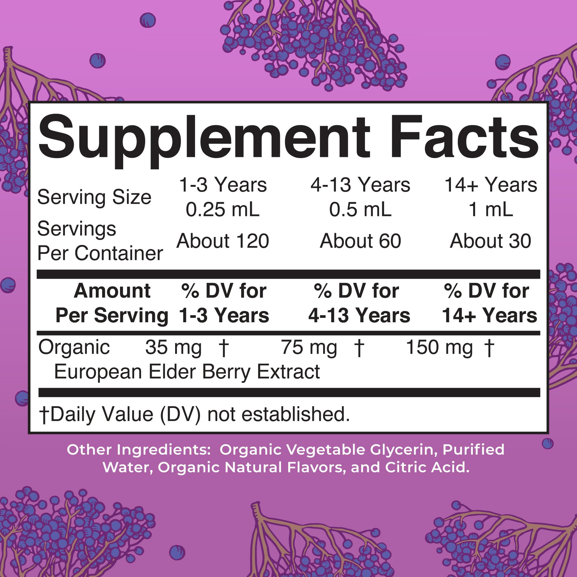 MARYRUTH'S Elderberry Liquid Drops for Adults & Kids | Immune Support | Antioxidant | Overall Wellness | Elder Berry Extract | USDA Organic | Sugar Free | Vegan | Non-GMO | Gluten Free | 1 Fl Oz MARYRUTH'S uk supplements