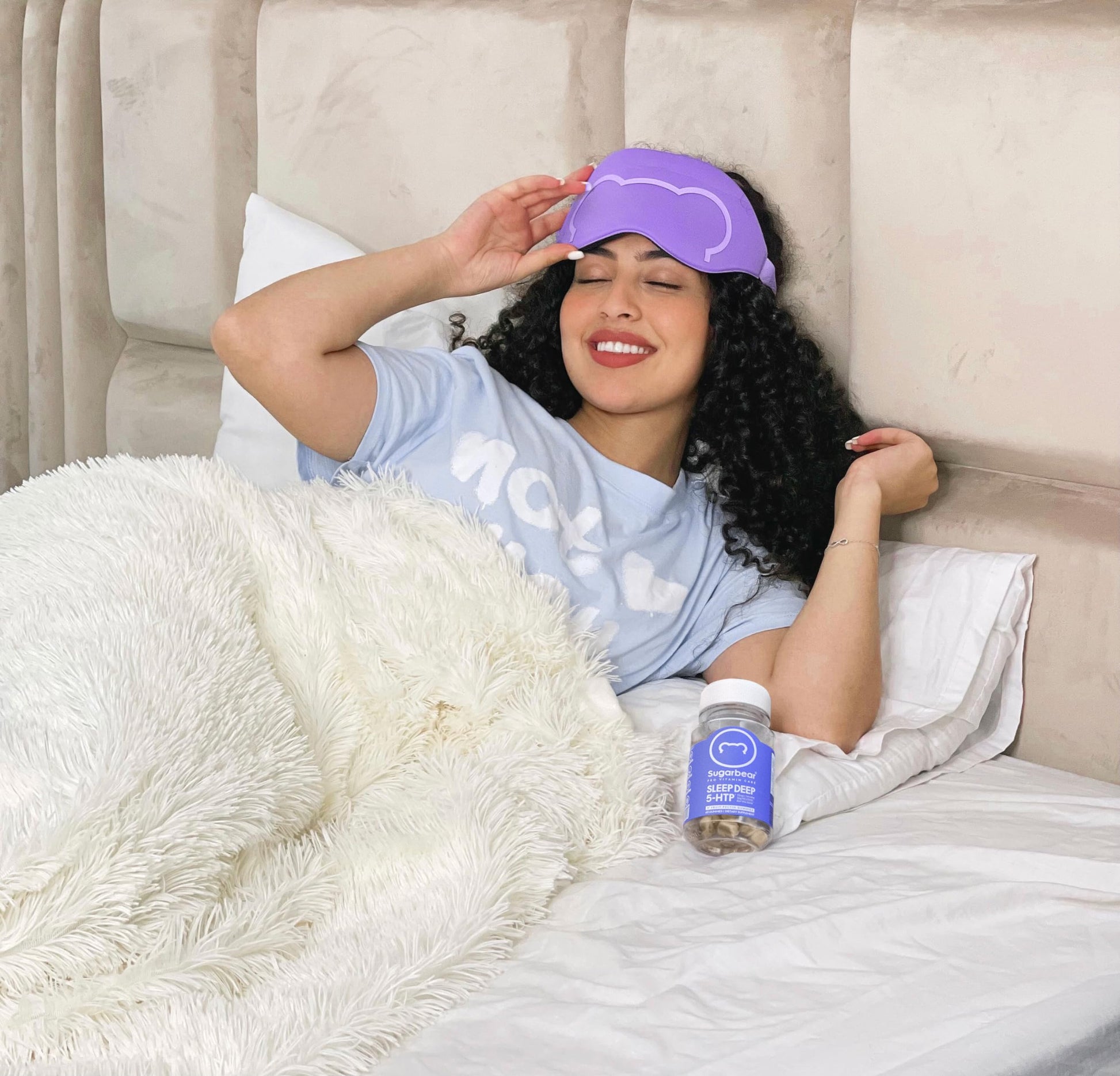 Sugarbear Sleep Aid Gummies for Adults with Melatonin 6mg, Magnesium SugarBearHair uk supplements