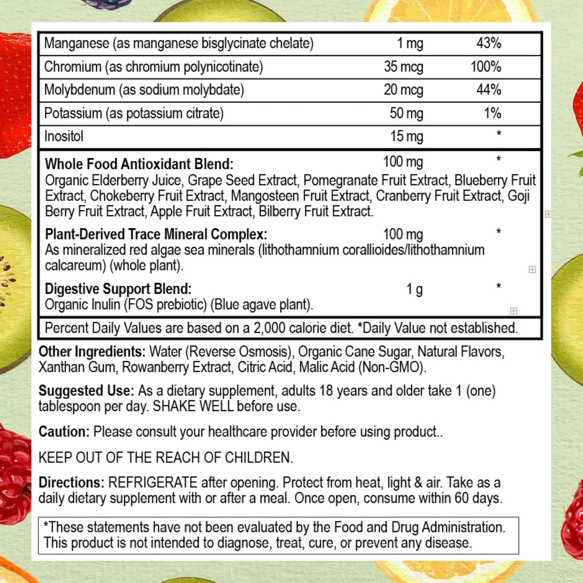 Go Healthy Liquid Vitamins for Women, Men, Teens | Vegan Vitamin & Mineral | High Absorption | Premium Liquid Multivitamin | Go Healthy Natural uk supplements