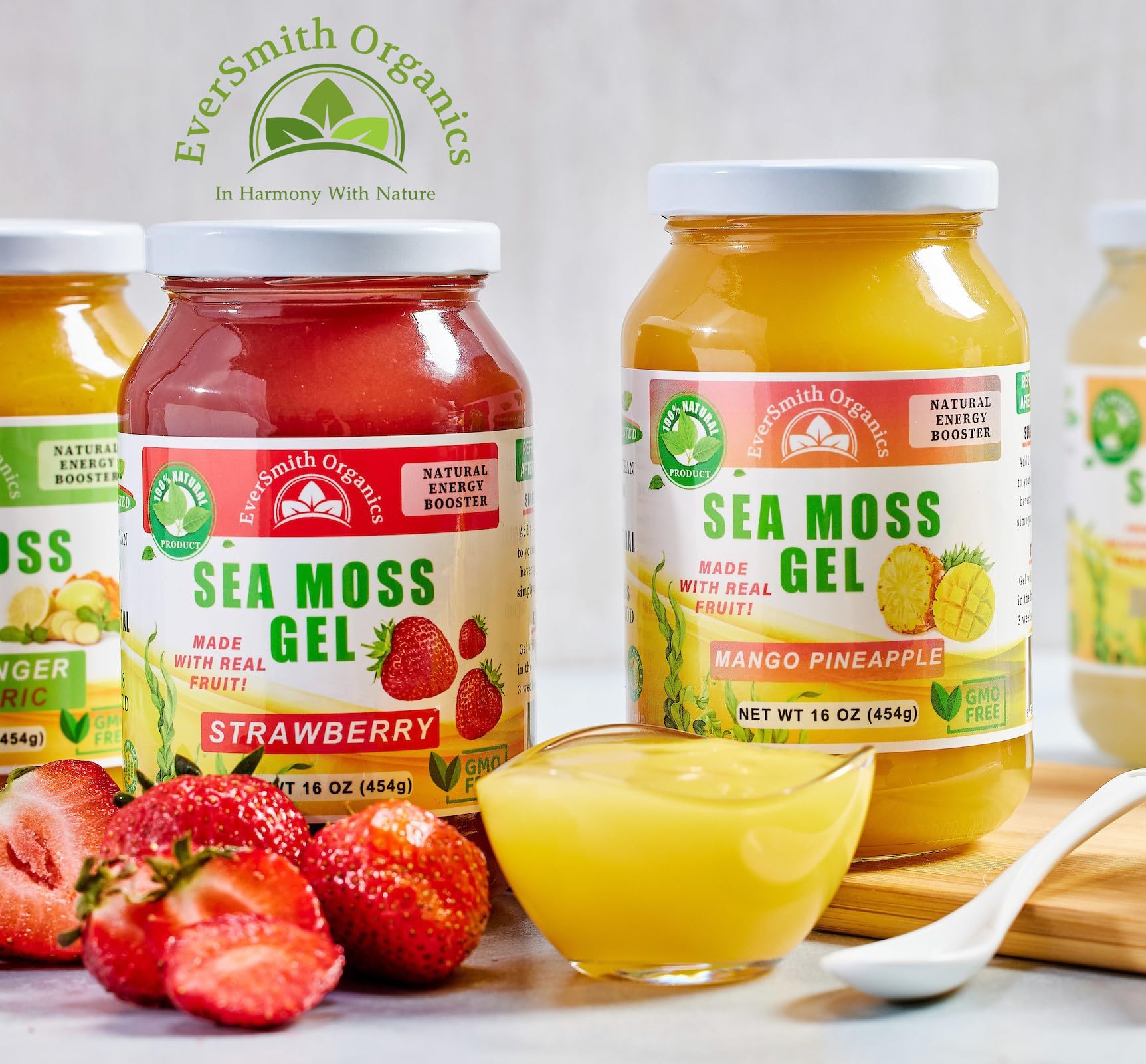 EverSmith Organics - Wildcrafted Irish Sea Moss Gel | Made in USA | Rich in Vitamins EverSmith Organics uk supplements