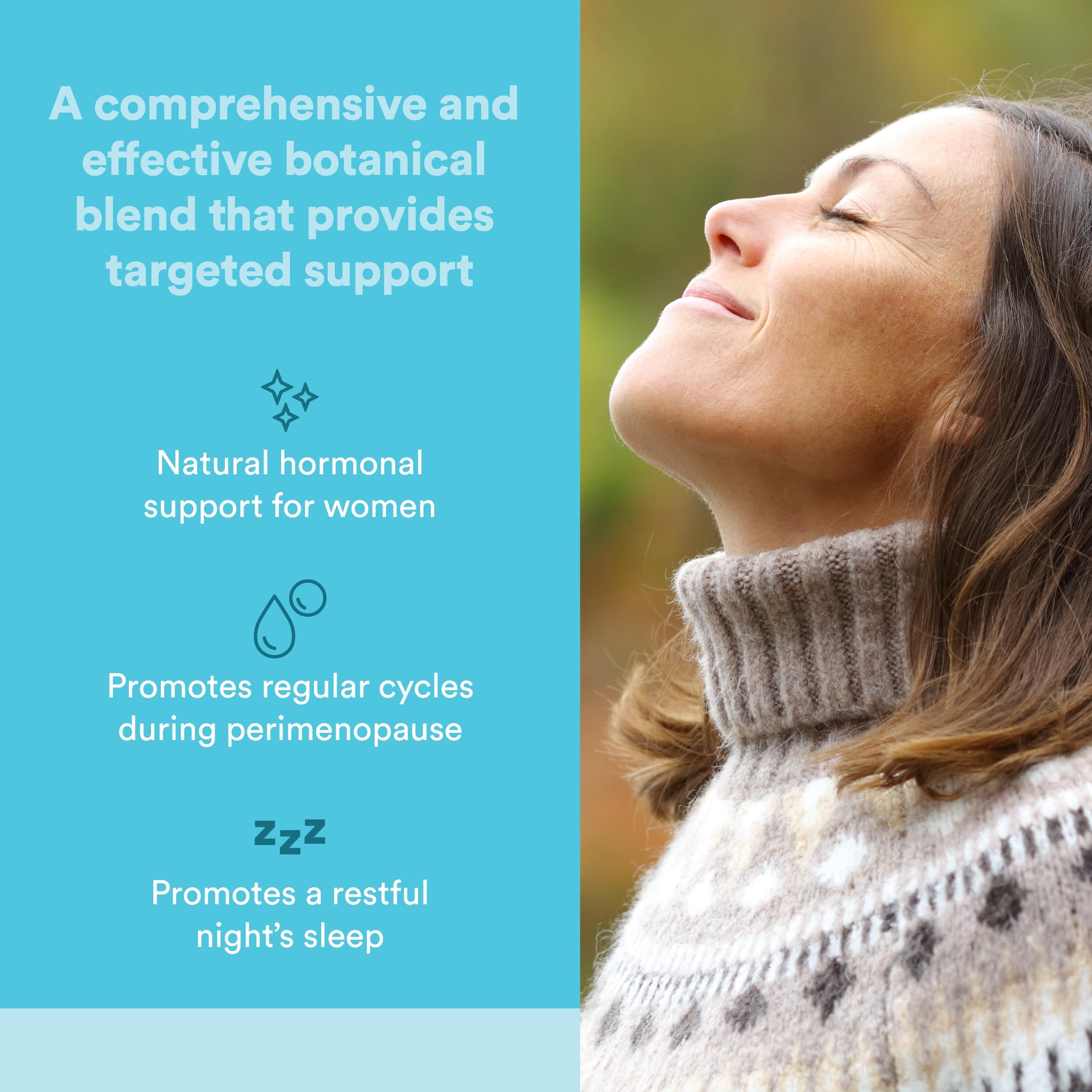 Natural Factors WomenSense MenoSense - Dietary Supplement with Black Cohosh, Chasteberry & Dong Quai - Menopause & Perimenopause Support Supplement - 180 Vegetarian Capsules (90 Servings) Natural Factors uk supplements