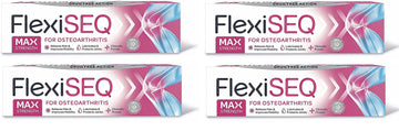 FLEXISEQ 50G GEL **** VALUE 4PK **** (Pain associated with Osteoarthritis) Flexiseq uk supplements