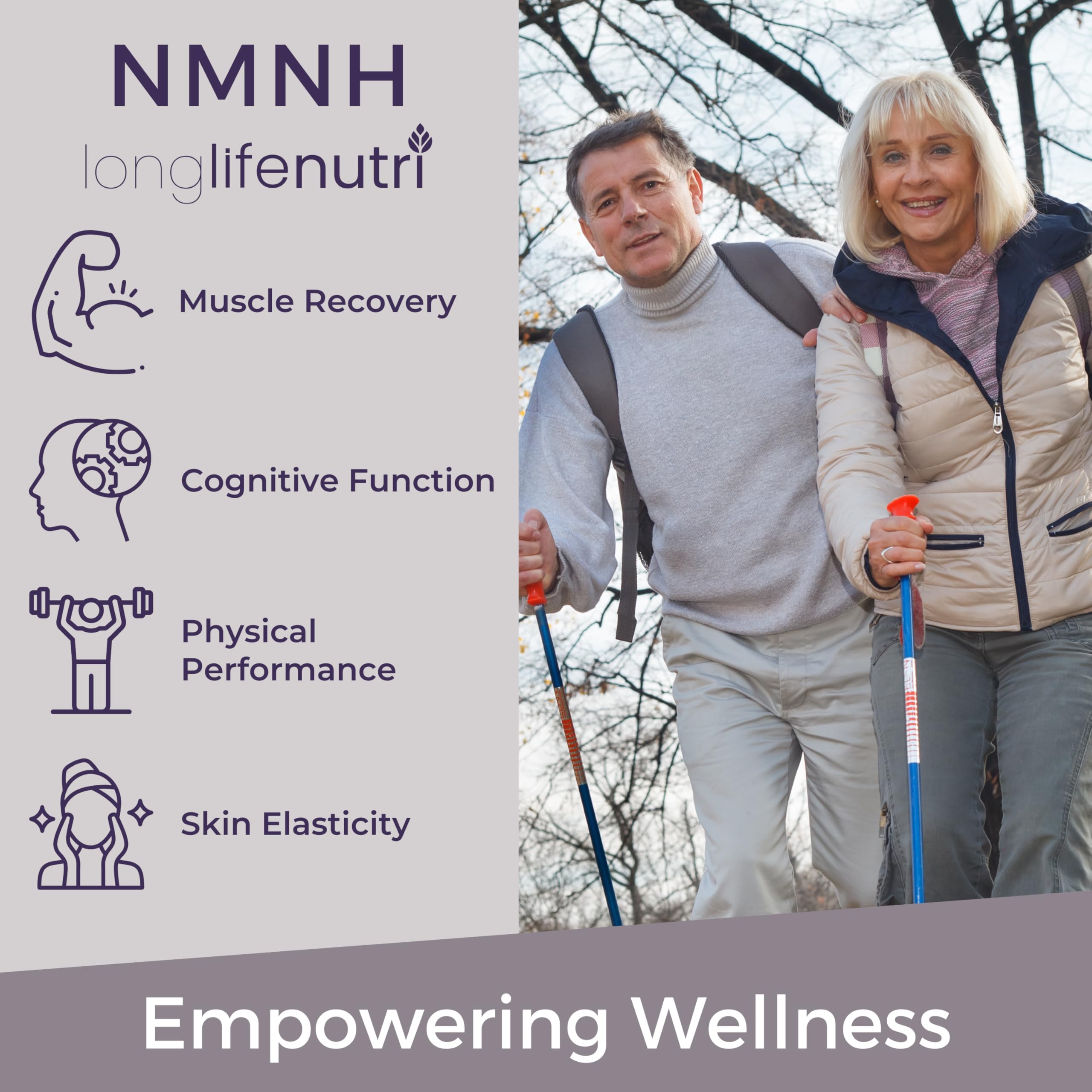 LongLifeNutri NMNH 300mg (Dihydronicotinamide Mononucleotide) - 120 Vegan Capsules, 2-Month Supply, NMN Alternative, NAD Supplement for Energy & Longevity, Lab Tested, Made in USA LongLifeNutri uk supplements