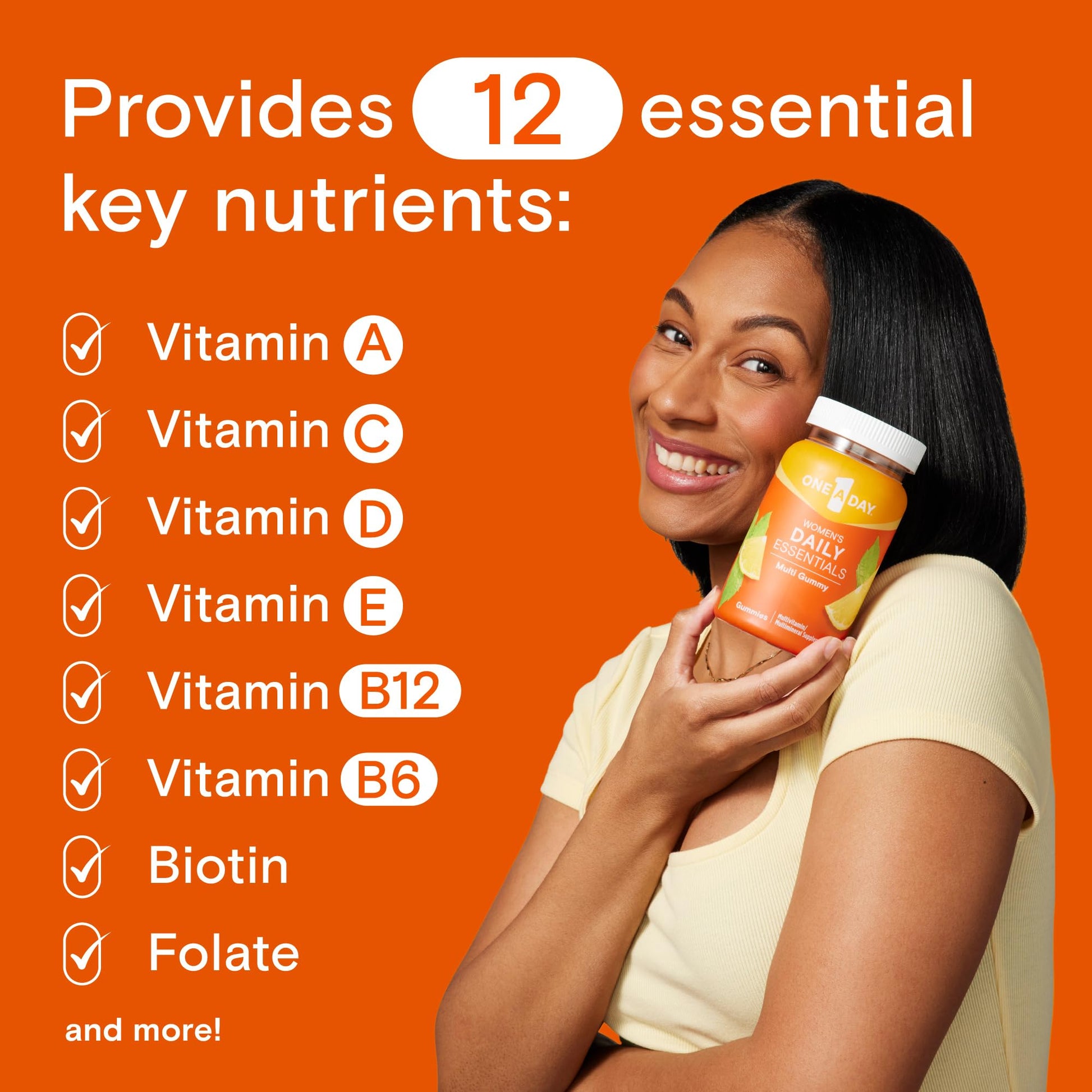 One A Day Women’s Daily Essentials Multivitamin Gummies, Multivitamin for Women, Zinc, Immune Support ONE A DAY uk supplements