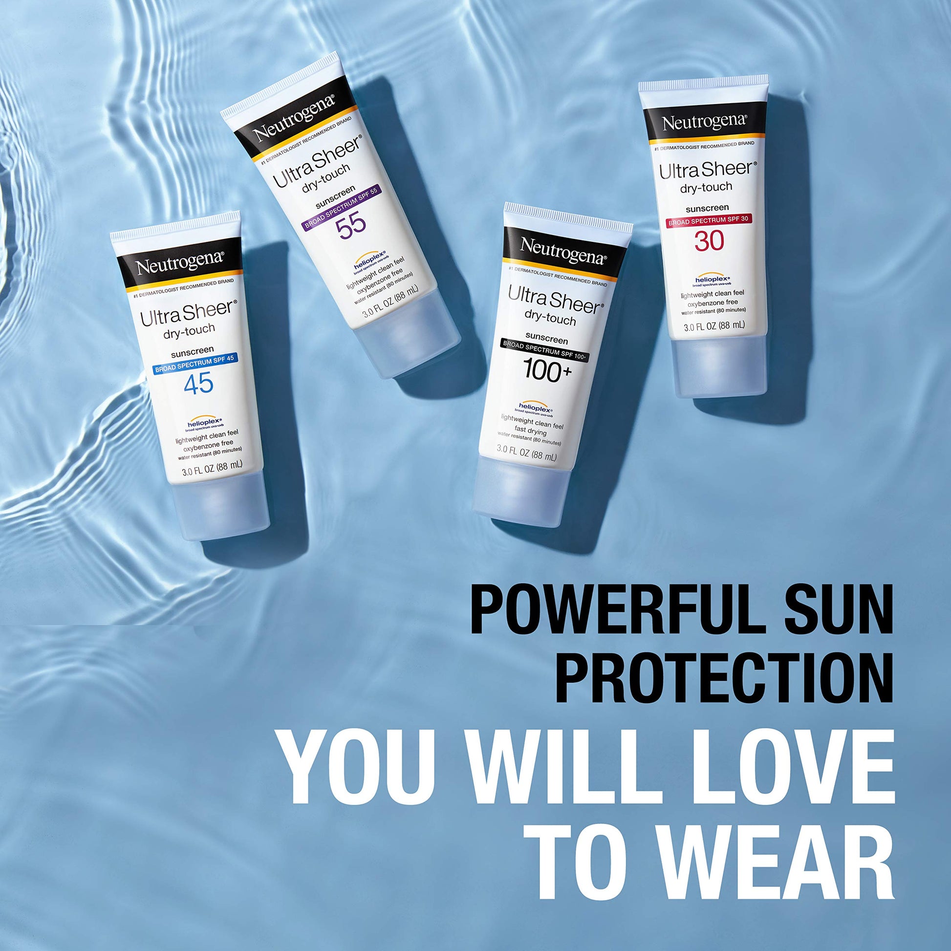 Neutrogena Ultra Sheer Dry-Touch Water Resistant and Non-Greasy Sunscreen Neutrogena uk supplements