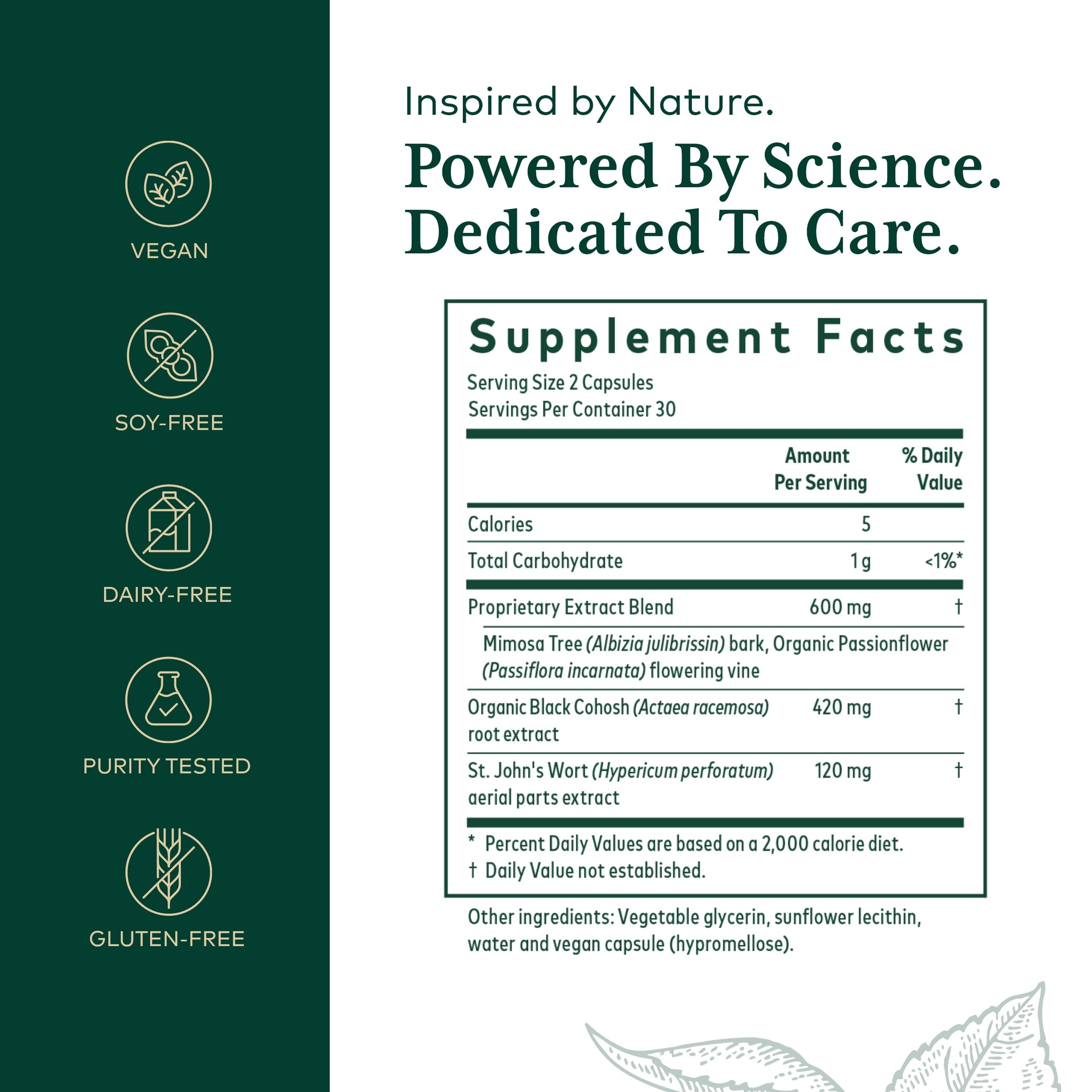 Gaia Herbs Pro Female Hormone Formula PM - Women's Health Supplement for Menopause & Sleep Support - Black Cohosh & St. John's Wort - Vegan, Soy-Free & Gluten-Free - 60 Liquid Phyto-Caps (30 Servings) Gaia Herbs PRO uk supplements