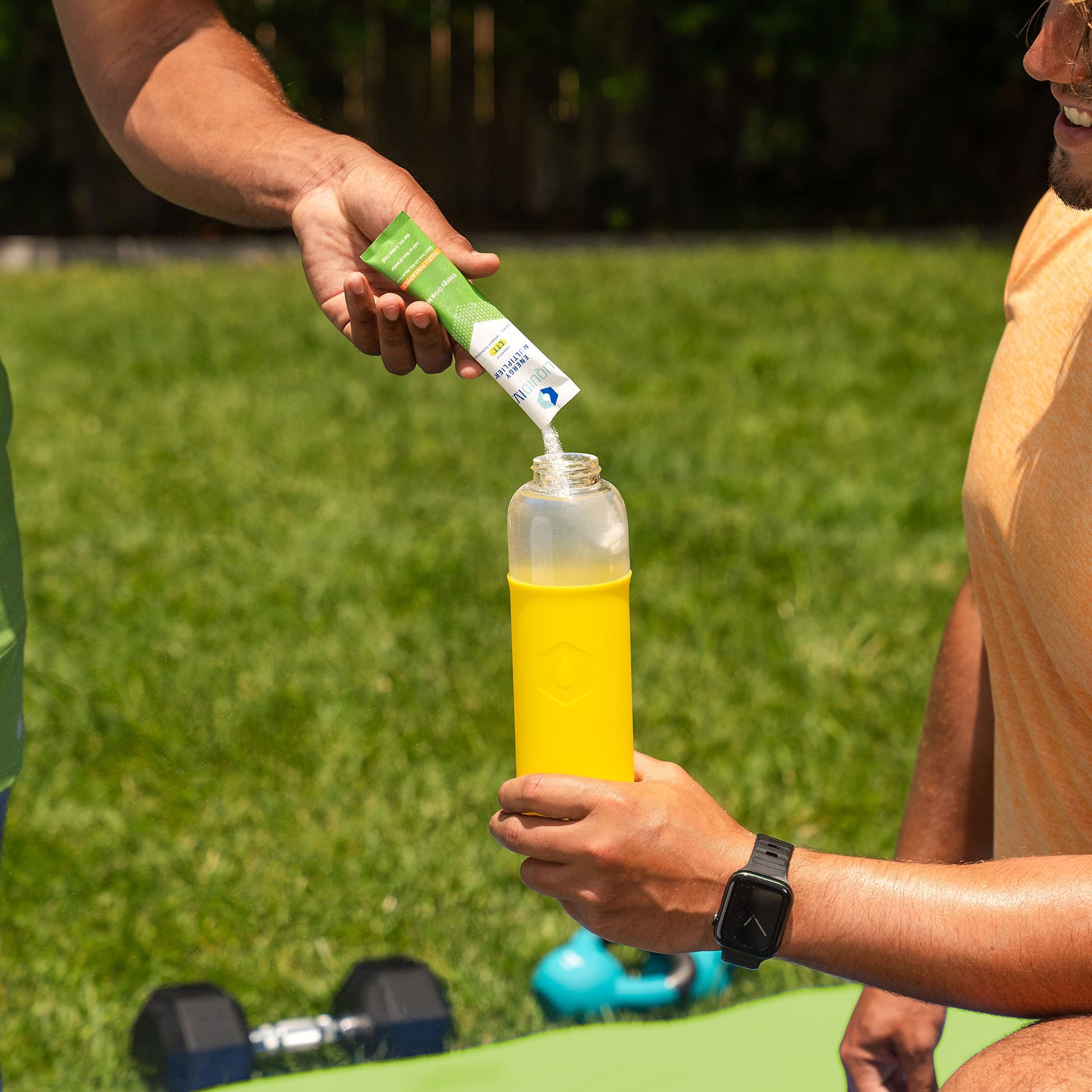 Liquid I.V. Hydration + Energy Multiplier - Yuzu Pineapple - Hydration Powder Packets Liquid I.V. uk supplements