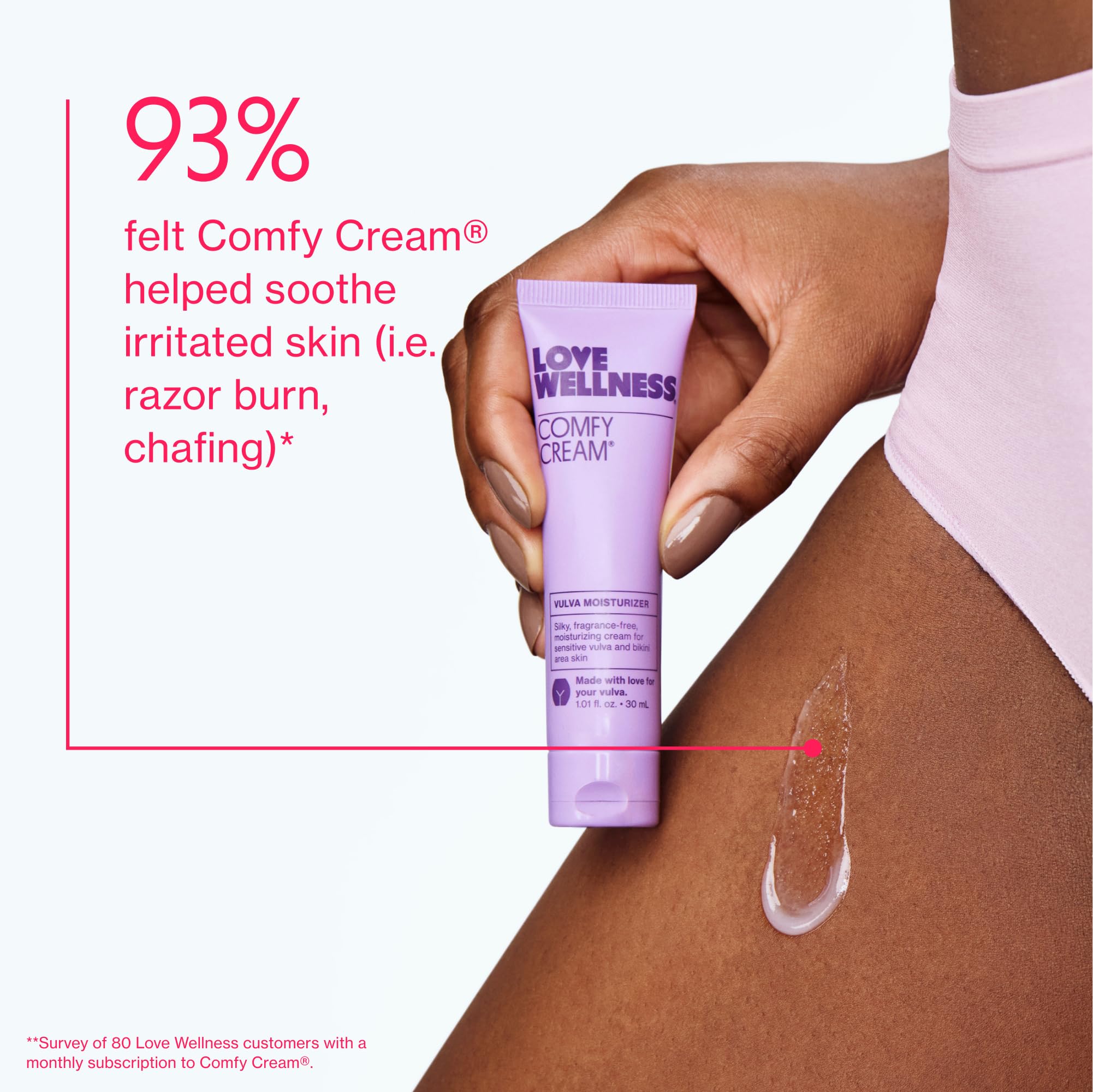 Love Wellness Comfy Cream Vulva & Vaginal Moisturizer - 1.01 oz Love Wellness uk supplements