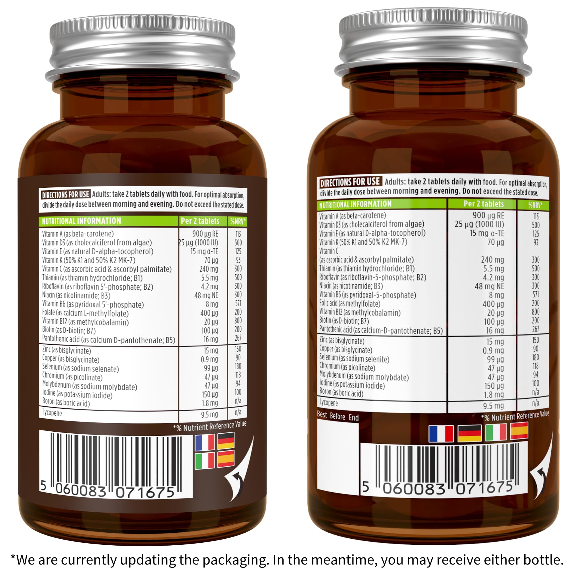 Igennus Methylated Men's Multivitamin with 22 Actives, All-Day Nutrient Delivery, Pure & Clean, Methylfolate & Methylcobalamin Igennus Healthcare Nutrition uk supplements