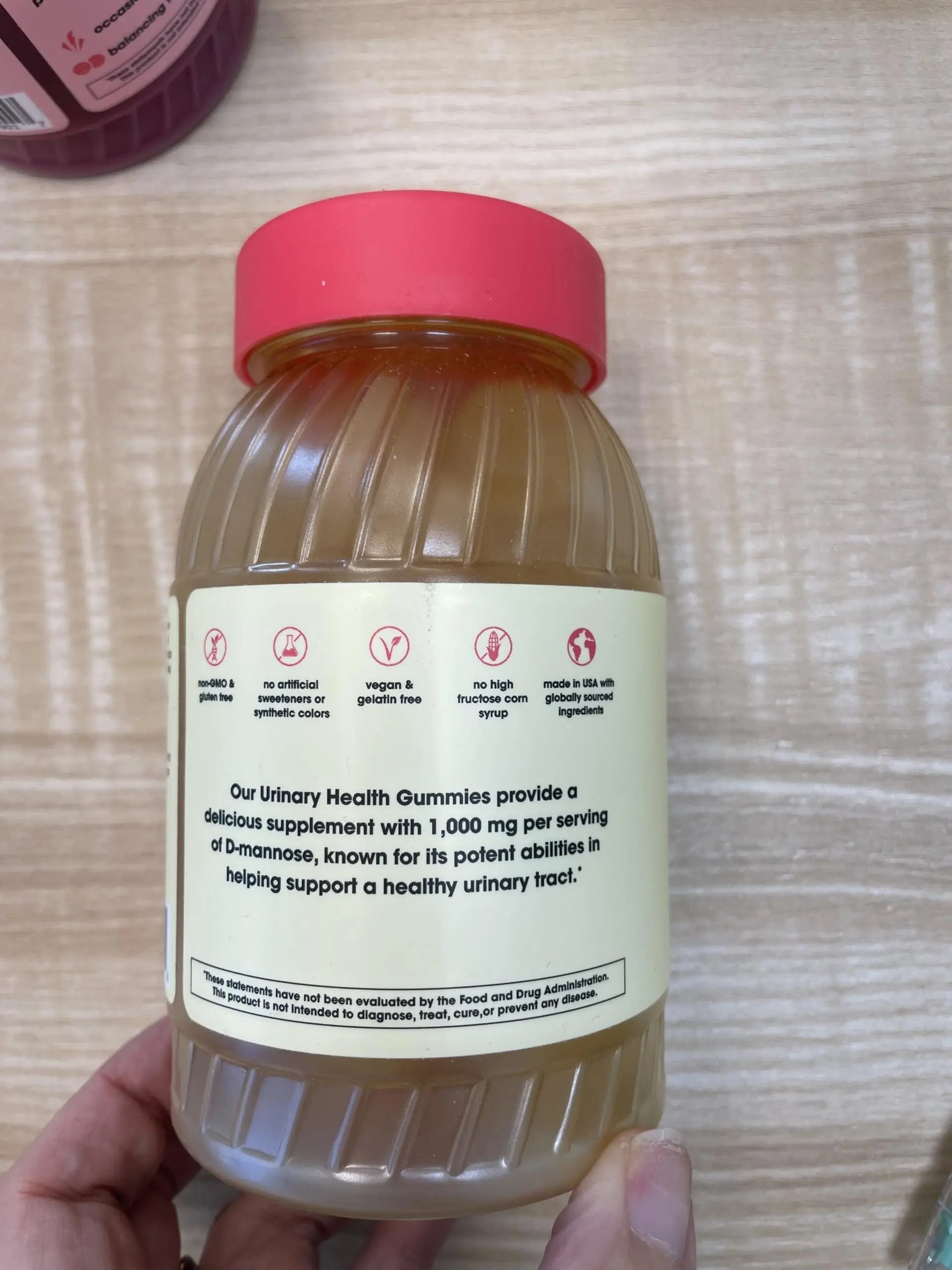 nixit Urinary Tract Health Gummies | 1,000mg D-Mannose | Yuzu & Ginger Flavor | Urinary & Bladder Support Supplement | Aids in Urinary Tract Support | Vegan, Non-GMO & Gluten-Free (60 Gummies) nixit uk supplements