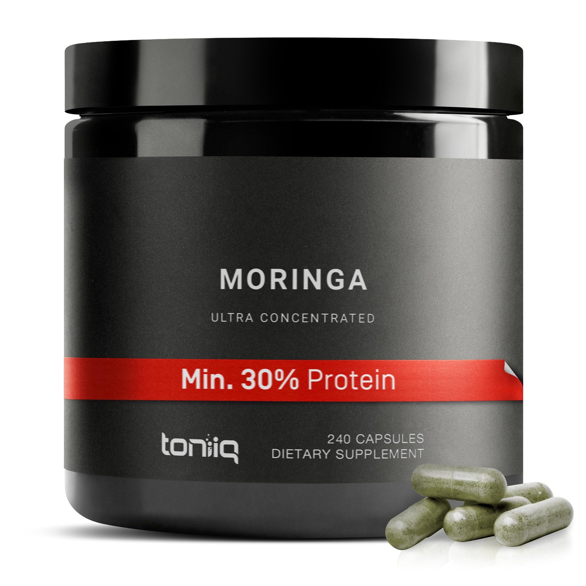 Highly Potent Full Spectrum Indian Moringa Extract - 30% Third-Party Tested Protein Toniiq uk supplements