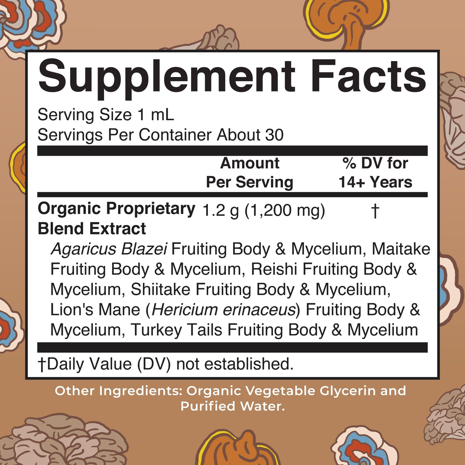 MaryRuth's Mushroom Complex | Lion's Mane | Turkey Tail | Reishi Mushroom | Shiitake Mushrooms | Alcohol Free | Mushroom Blend | Organic | Non-GMO | Vegan | 30 Servings MARYRUTH'S uk supplements