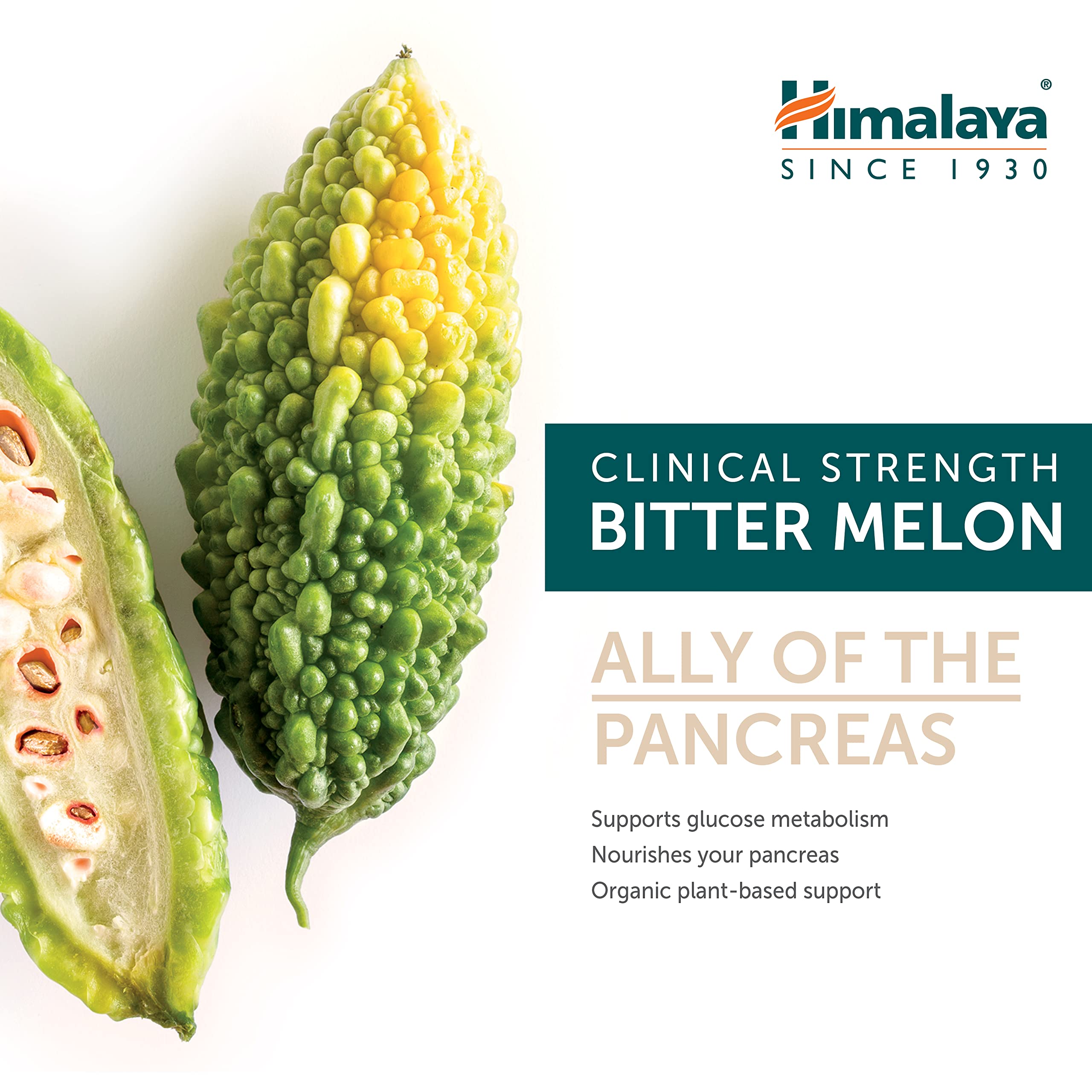 Himalaya Organic Bitter Melon/Karela Herbal Supplement, Glycemic Support and Weight Himalaya uk supplements