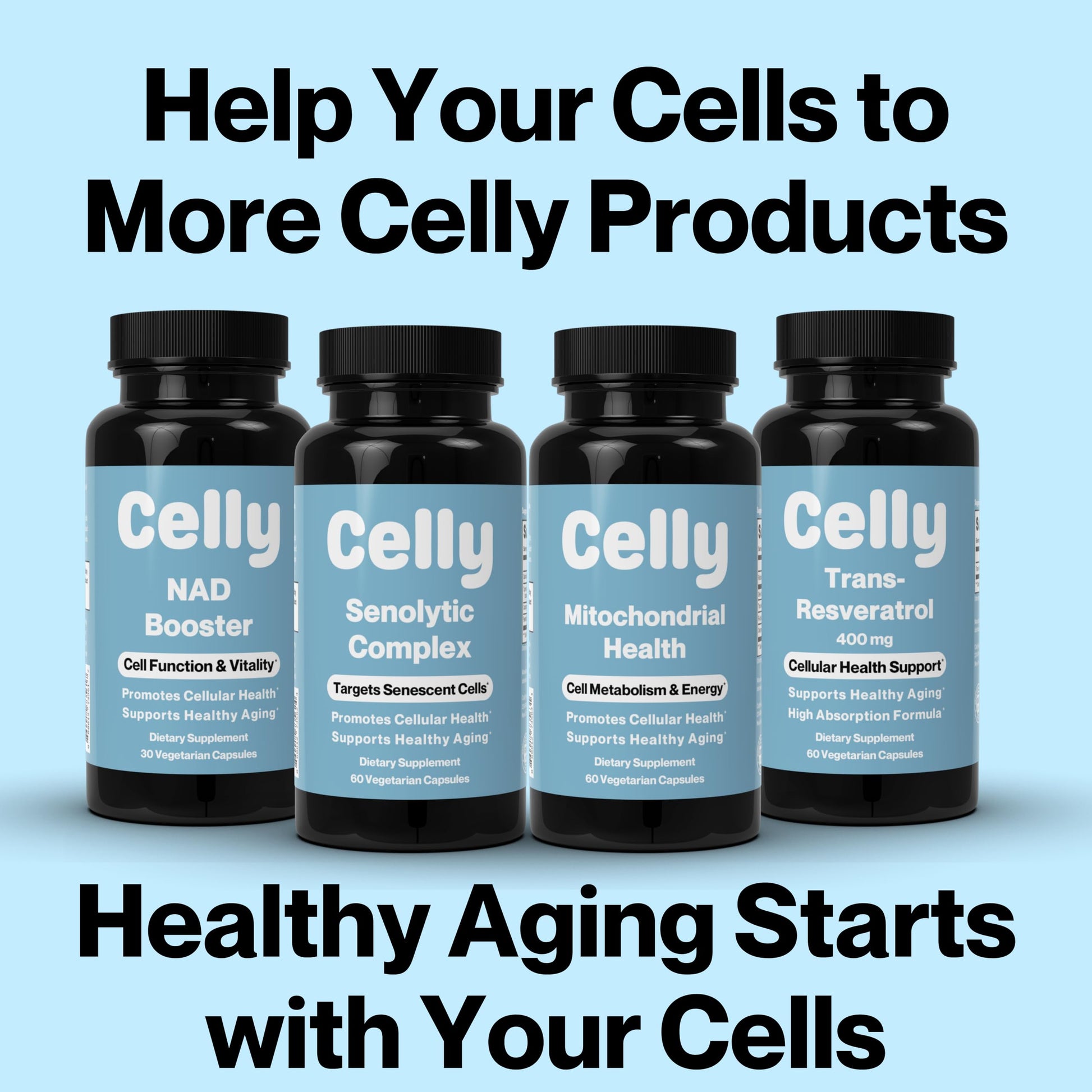 Celly Autophagy Activator | Longevity Supplement for Cellular Nutrition and Healthy Aging | Promotes Cell Renewal with Spermidine, Pterostilbene, Fisetin, and NAC | Made in USA & 3rd Party Tested Celly uk supplements