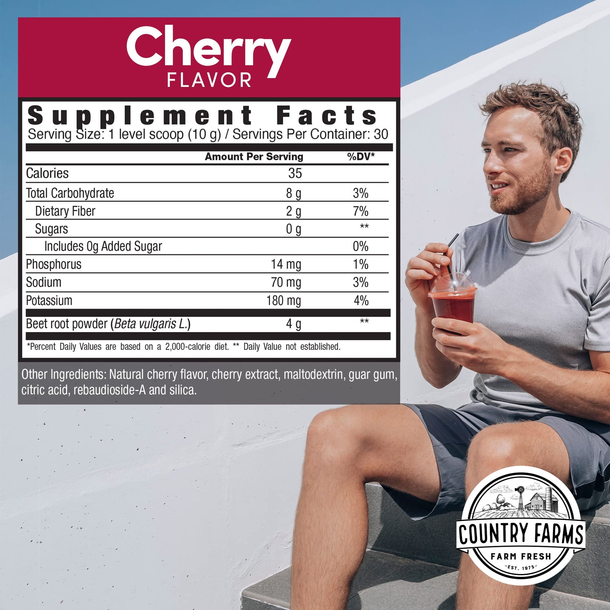 Country Farms Bountiful Beets, Wholefood Beet Extract Superfood, Helps Support Healthy Circulation and Promote Energy Country Farms uk supplements