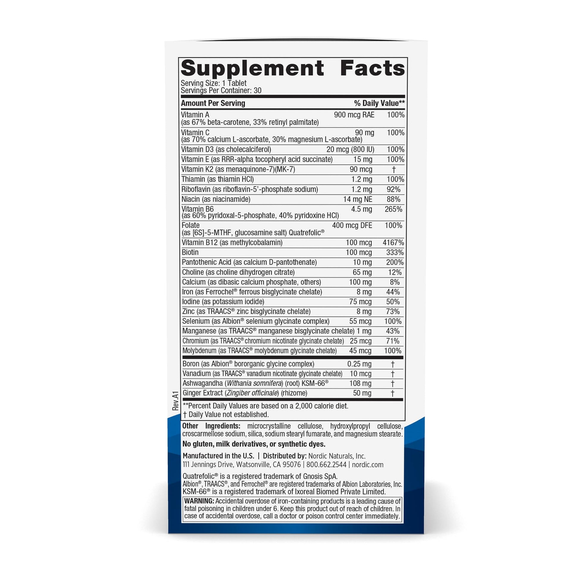 Nordic Naturals Starter Pack - Women's Multivitamin One Daily, Ultimate Omega Nordic Naturals uk supplements