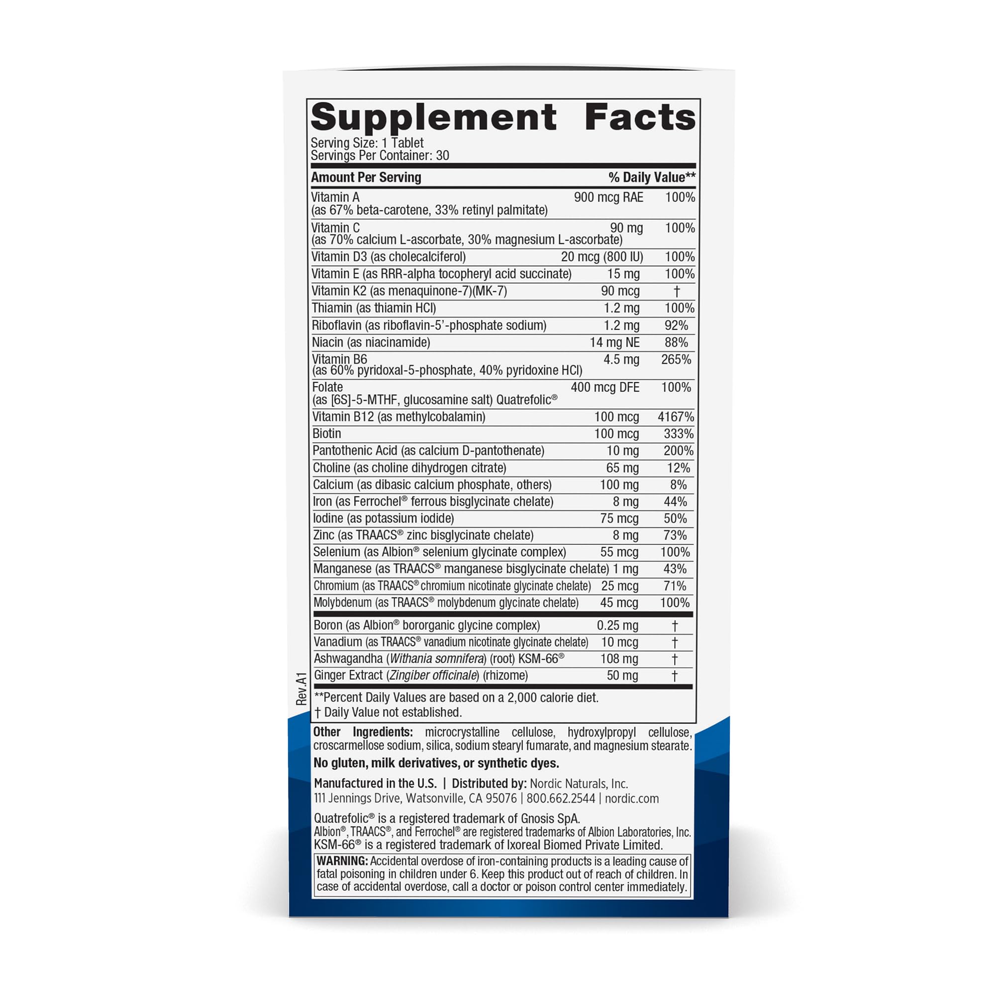 Nordic Naturals Starter Pack - Women's Multivitamin One Daily, Ultimate Omega Nordic Naturals uk supplements