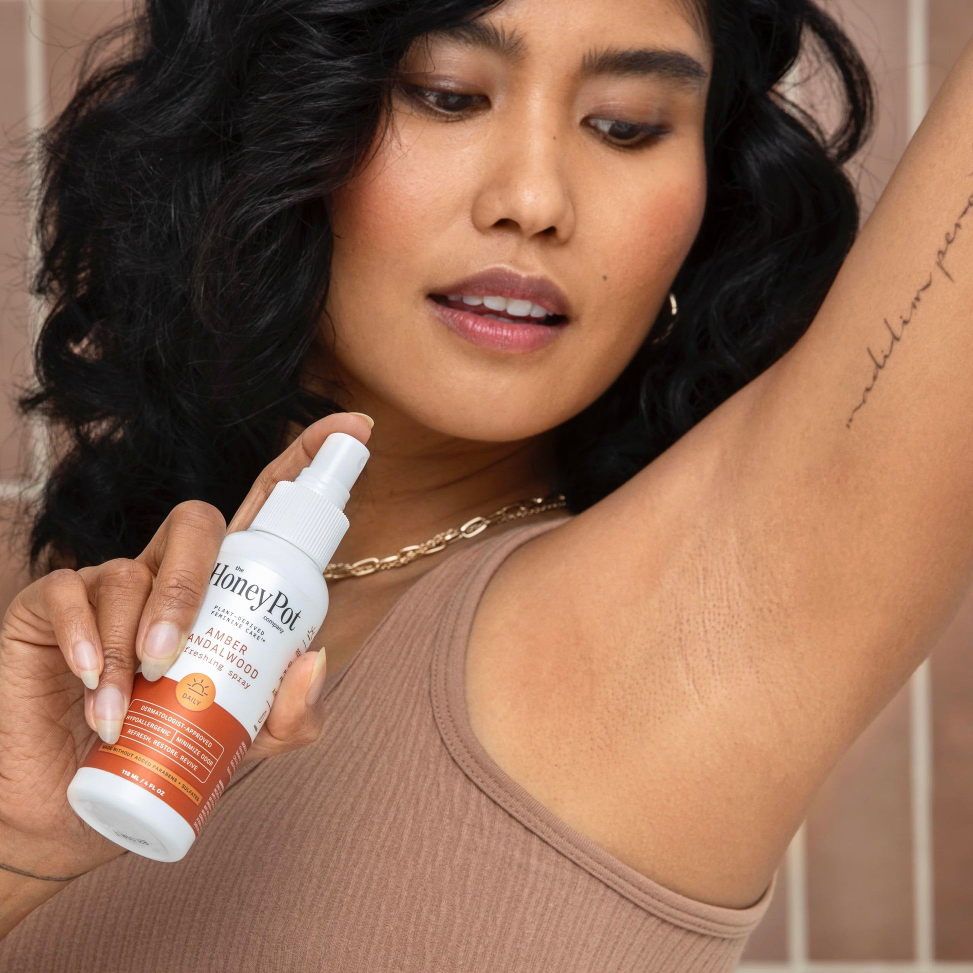 The Honey Pot Company - Refreshing and Restorative Panty and Body Plant-Derived Deodorant Spray The Honey Pot Company uk supplements