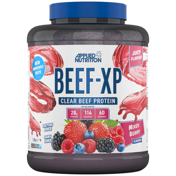 Applied Nutrition Beef XP - Clear Hydrolysed Beef Protein Isolate, Fruit Juice Style, Dairy Free Beef Protein Powder Applied Nutrition uk supplements