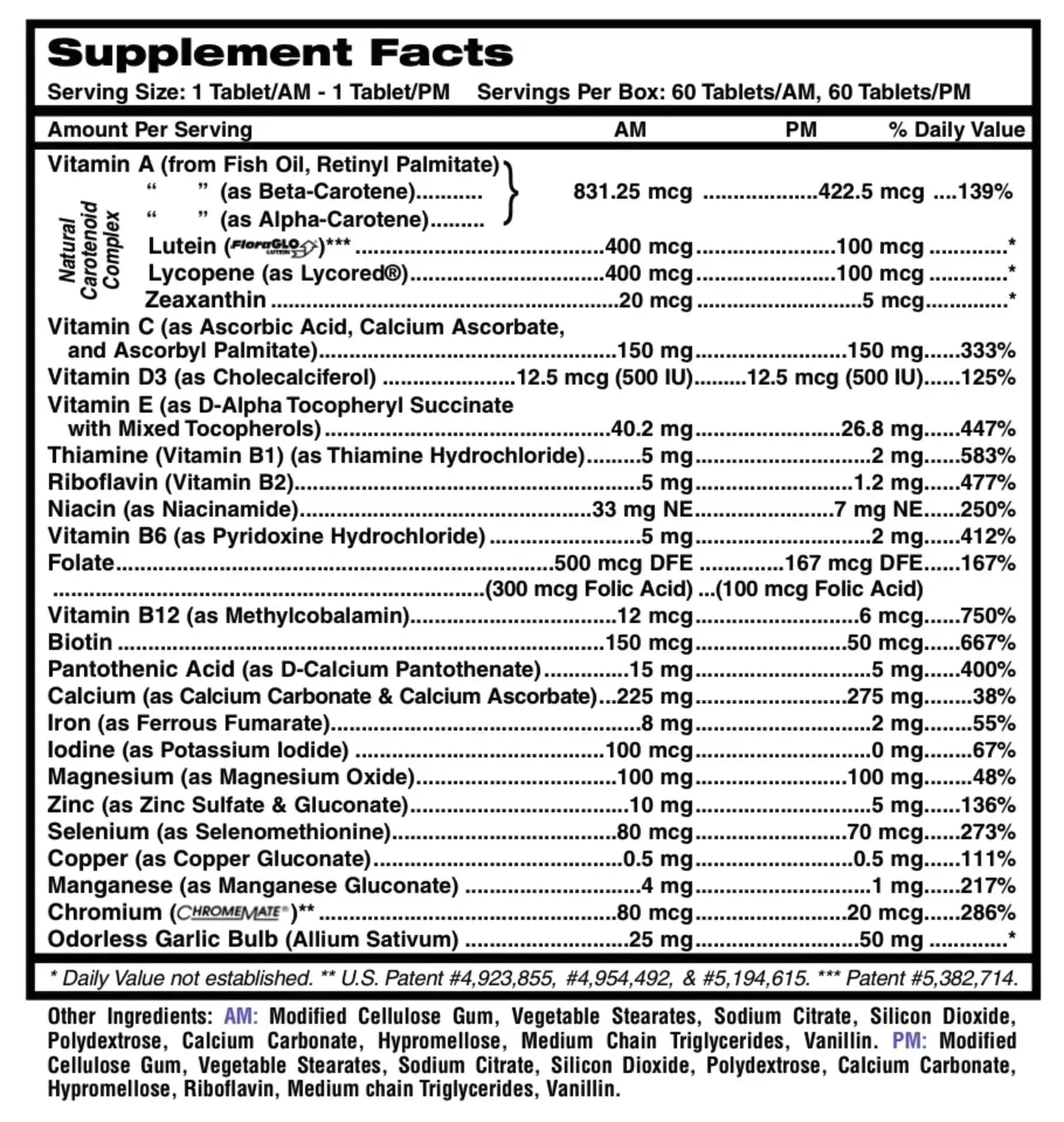 MDR Fitness Tabs Patented AM/PM Multivitamin for Men Doctor Formulated with Right Nutrients at The Right Time - Gluten Free - 2 Month Supply MDR uk supplements