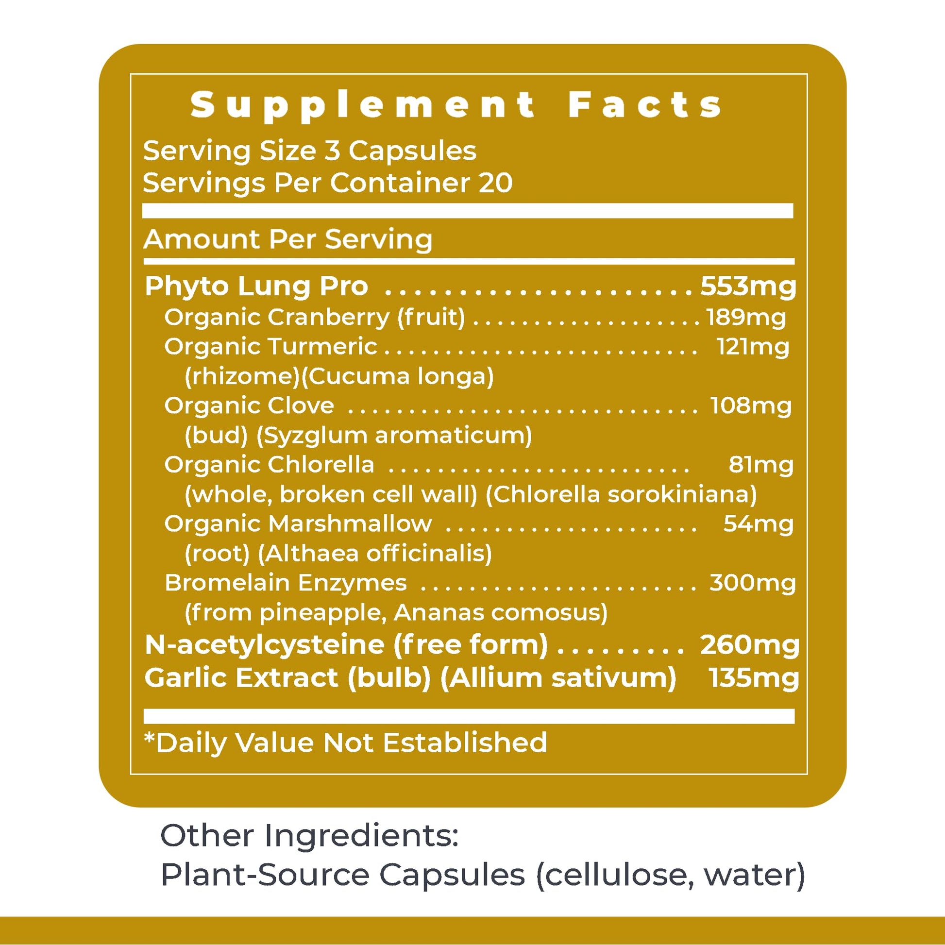 Premier Research Labs PneumoVen - Lung Support Supplement w/Bromelain & NAC, Lung Health Support Vitamins, Lung Cleanse - 60 Capsules Premier Research Labs uk supplements