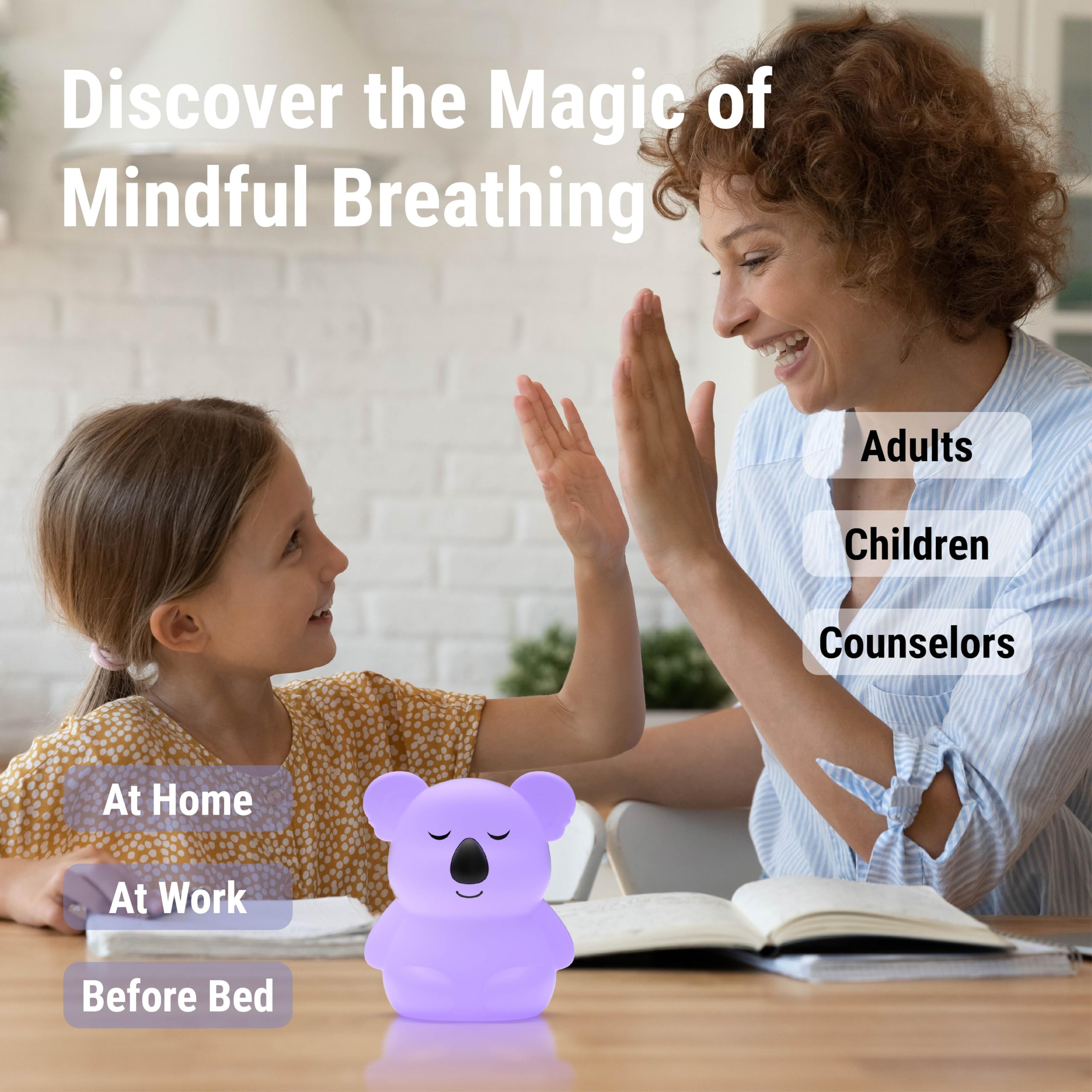 Breathing Pal 'Kyle'- Squishy Mindfulness Visual Breathing Guide, 3 Breathing Modes InnoCity uk supplements