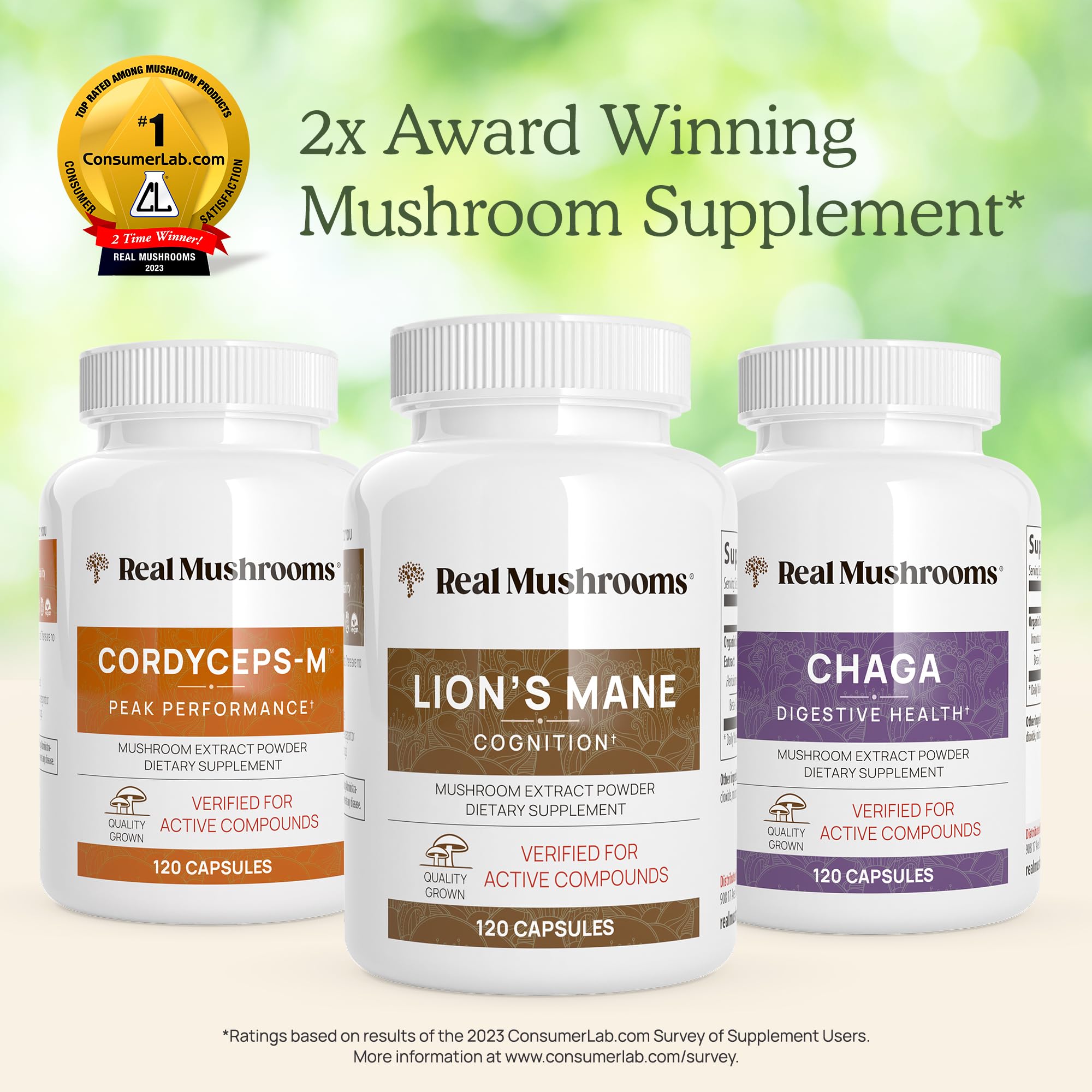 Real Mushrooms Cordyceps Capsules - Performance Mushroom Extract Supplement Real Mushrooms uk supplements