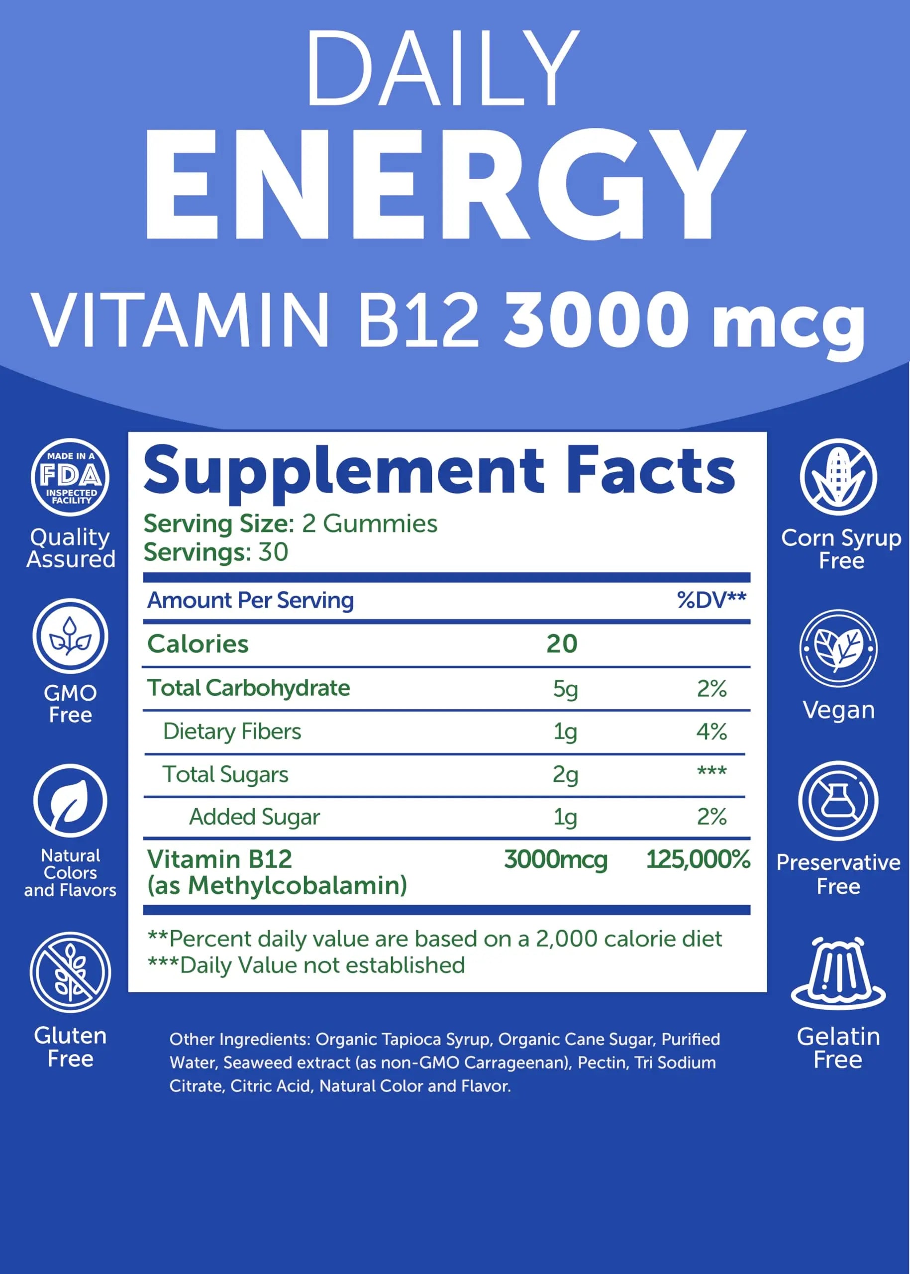 Lunakai USA Made Women’s Multi & Energy Gummies Bundle – 16 Essential Nutrients & B12 – 60 Ct Each Lunakai uk supplements