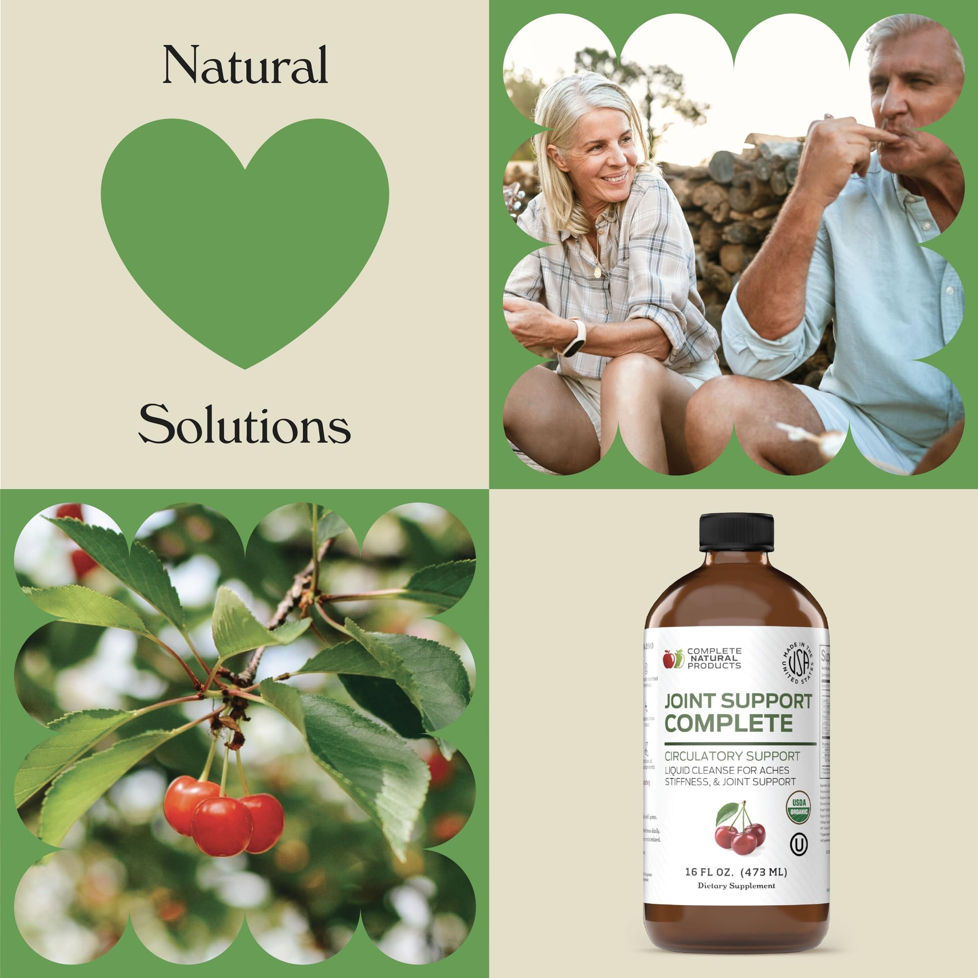 Complete Natural Products Joint Support Complete – 16 Fl Oz Organic Liquid Joint Supplement with Glucosamine Chondroitin MSM – Natural Uric Acid Cleanse & Herbal Joint Health Support for Mobility Complete Natural Products uk supplements