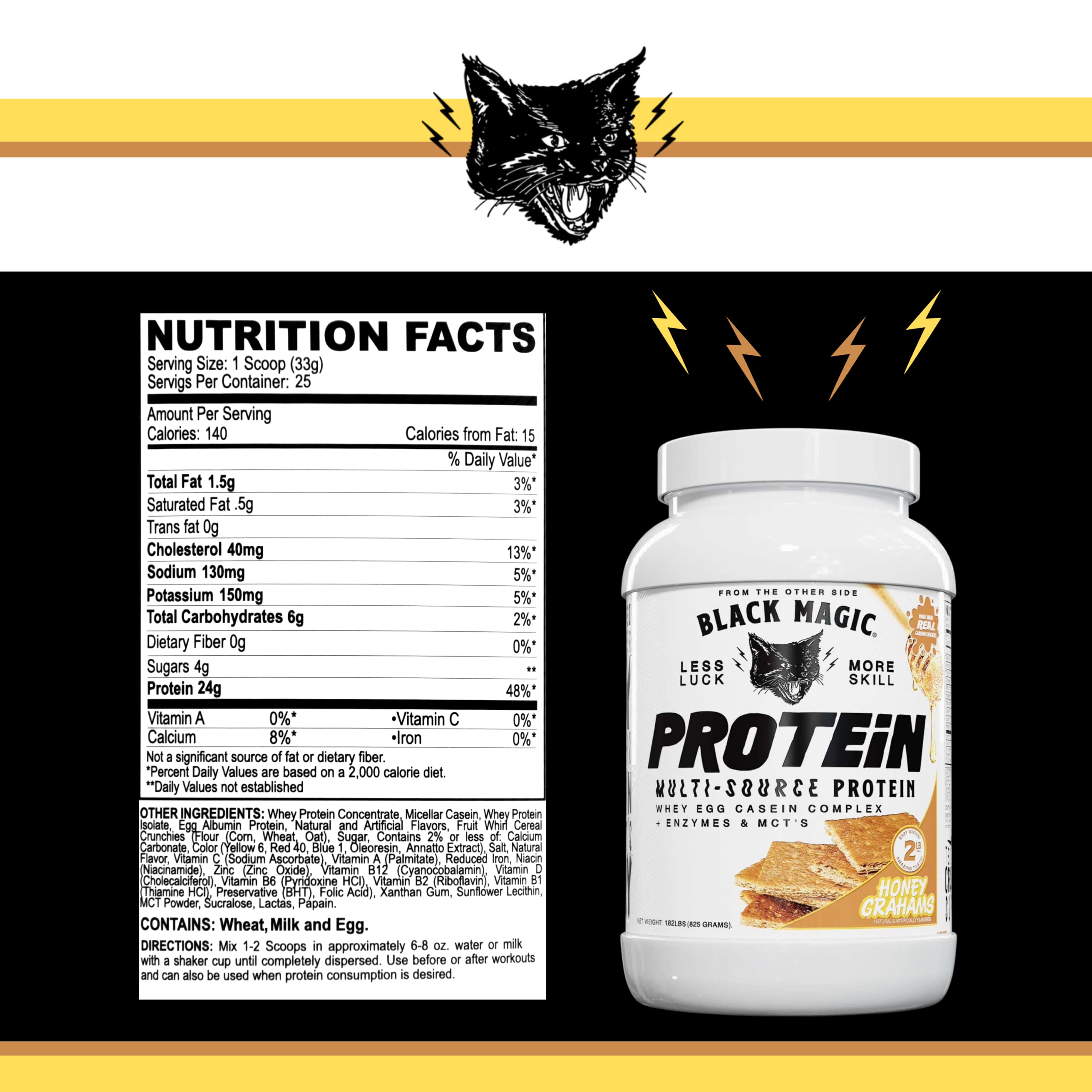 Worldwide Nutrition Bundle, 2 items: Black Magic Multi-Source Protein Powder - Whey Worldwide Nutrition uk supplements