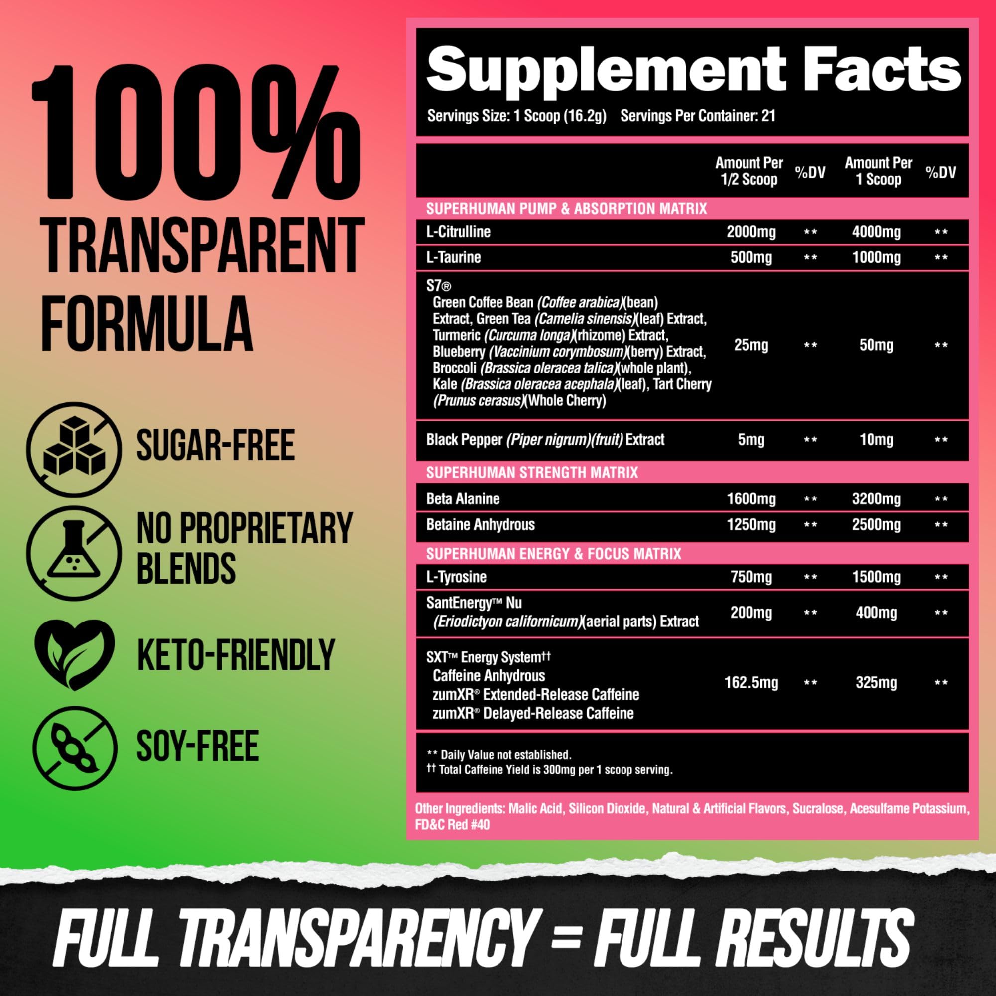 ALPHA LION Superhuman Pre Workout Powder & Post Workout Recovery Bundle, Sustained ALPHA LION uk supplements