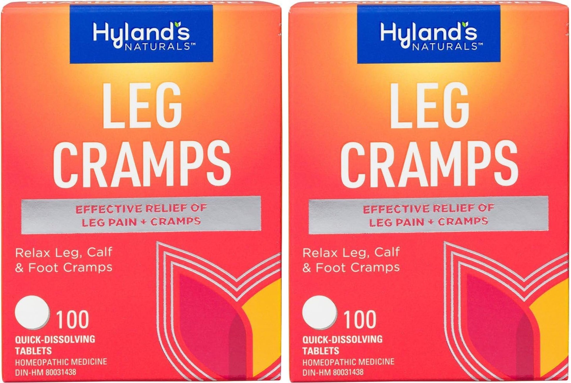 Hyland's, Leg Cramps, 100 Tablets (2 Pack) Hyland's uk supplements