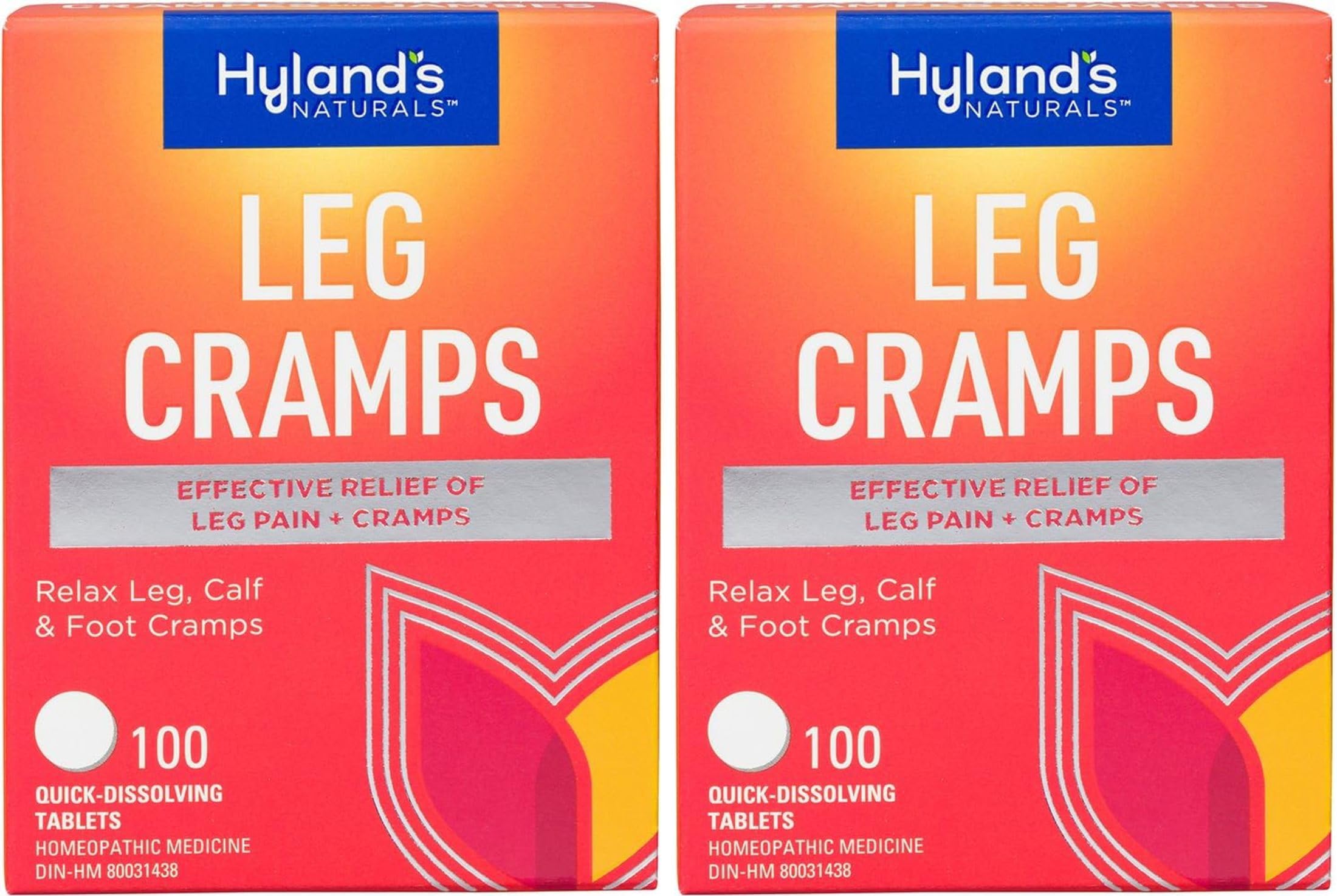 Hyland's, Leg Cramps, 100 Tablets (2 Pack) Hyland's uk supplements