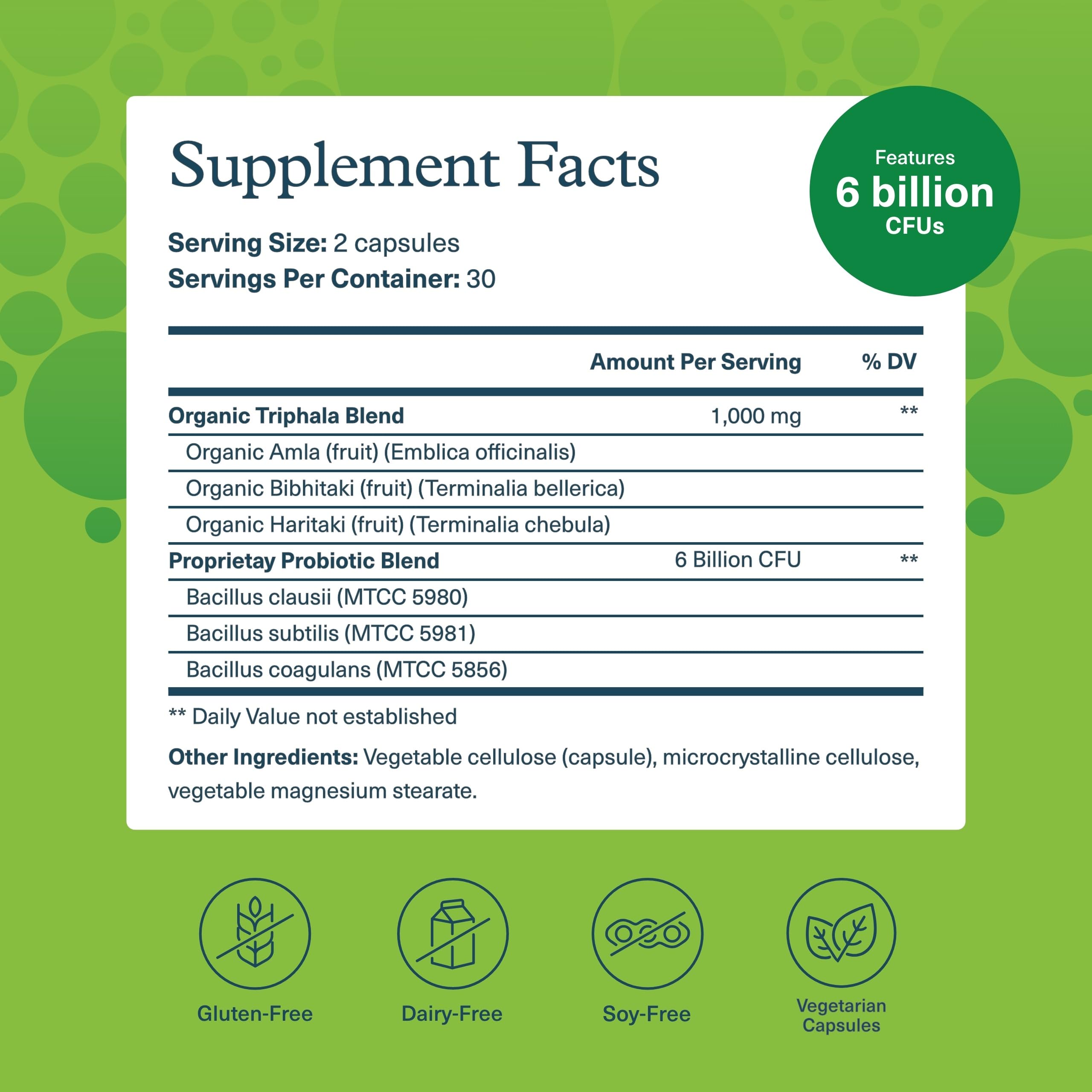 Youtheory Spore Probiotic - Helps Gut Health* - 6 Billion CFU with Prebiotics - Supports Regular Bowel Movement & Diarrhea Relief* - Shelf Stable - 60 Vegetarian Capsules (30-Day Supply) Youtheory uk supplements