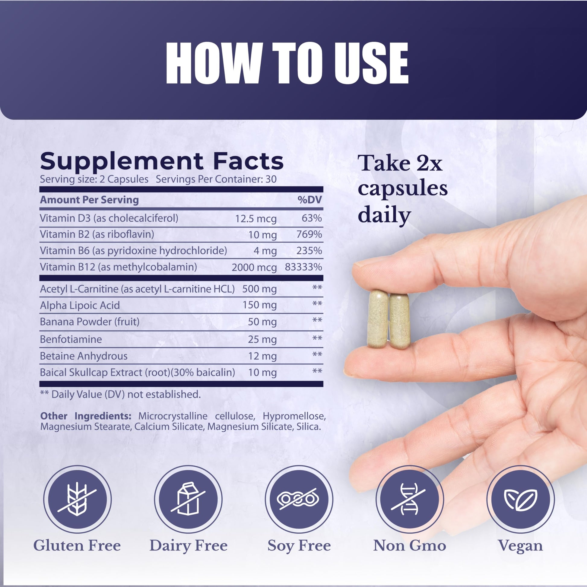 NATION HEALTH MD N-Balance 8 - Nerve Support Formula - Nerve Support Supplement with Alpha Lipoic Acid, Benfotiamine and ALA - Nerve Health Supplements for Men & Women, 120 Capsules NATION HEALTH MD uk supplements