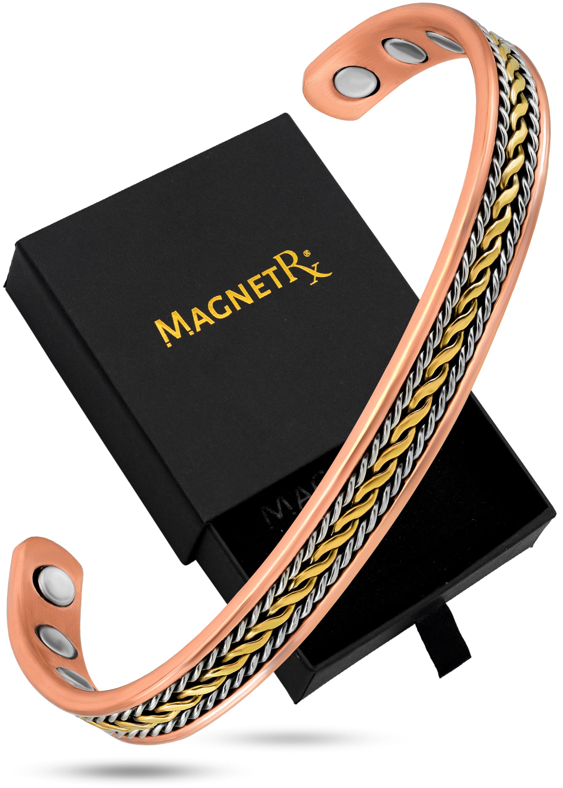 MagnetRX® Women's Copper Bracelet – Effective 99.9% Pure Copper Magnetic Therapy Bracelets MagnetRX uk supplements
