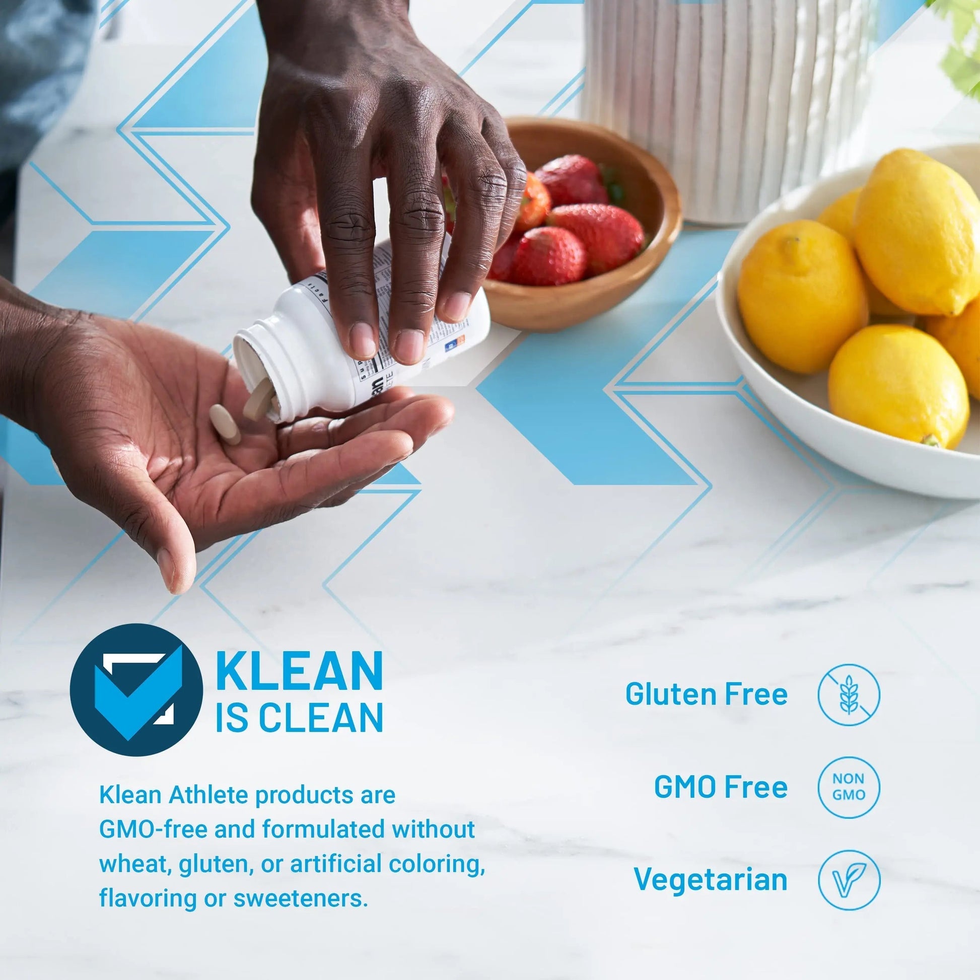 Klean Athlete Klean Multivitamin - Essential Nutrients & Antioxidants for Optimal Health - NSF Certified for Sport - 60 Tablets Klean Athlete uk supplements
