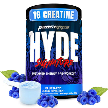 ProSupps Mr. Hyde Signature Pre Workout Powder with Creatine, Beta Alanine & Caffeine - Performance, Energy & Endurance - Clean Fitness & Gym Supplements ProSupps uk supplements