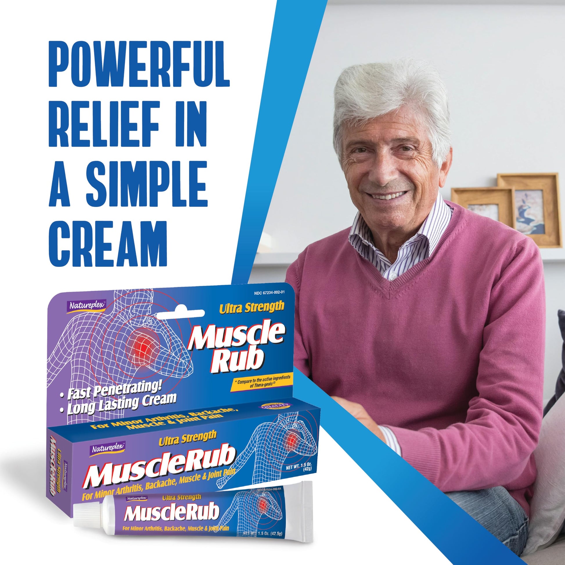 Natureplex Ultra Strength Muscle Rub Cream 1.5 oz (Pack of 5) – Menthol & Methyl Salicylate, Fast-Penetrating, Long-Lasting Relief for Muscle & Joint Discomfort (Minor Aches, Backache, Strains) Natureplex uk supplements