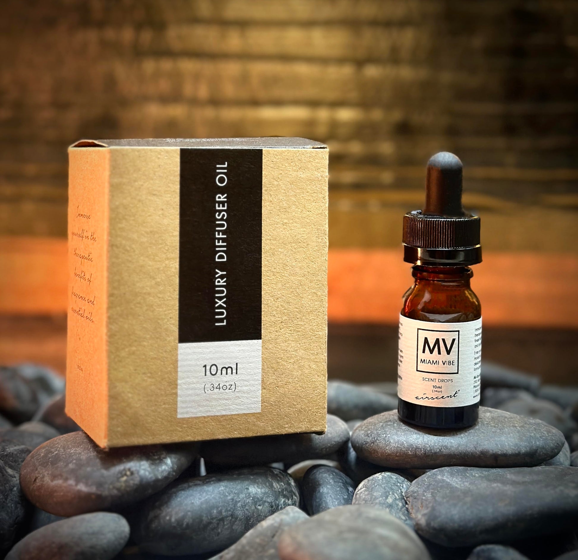 Miami Vibe Diffuser Oil - Air-Scent Fragrance for Aroma Oil Diffusers - 10 Milliliter (.34 fl oz) Bottle Air-Scent uk supplements