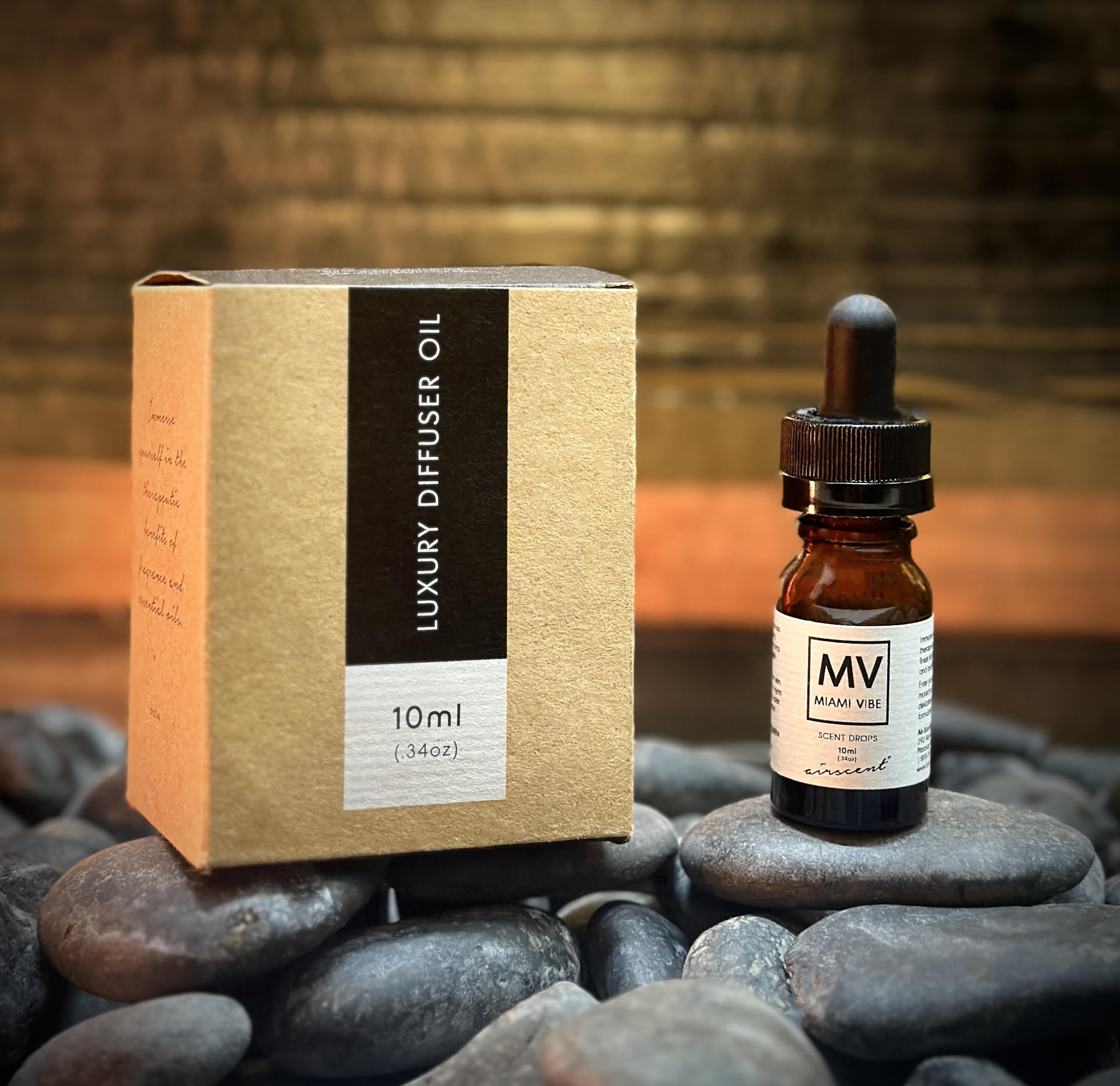 Miami Vibe Diffuser Oil - Air-Scent Fragrance for Aroma Oil Diffusers - 10 Milliliter (.34 fl oz) Bottle Air-Scent uk supplements