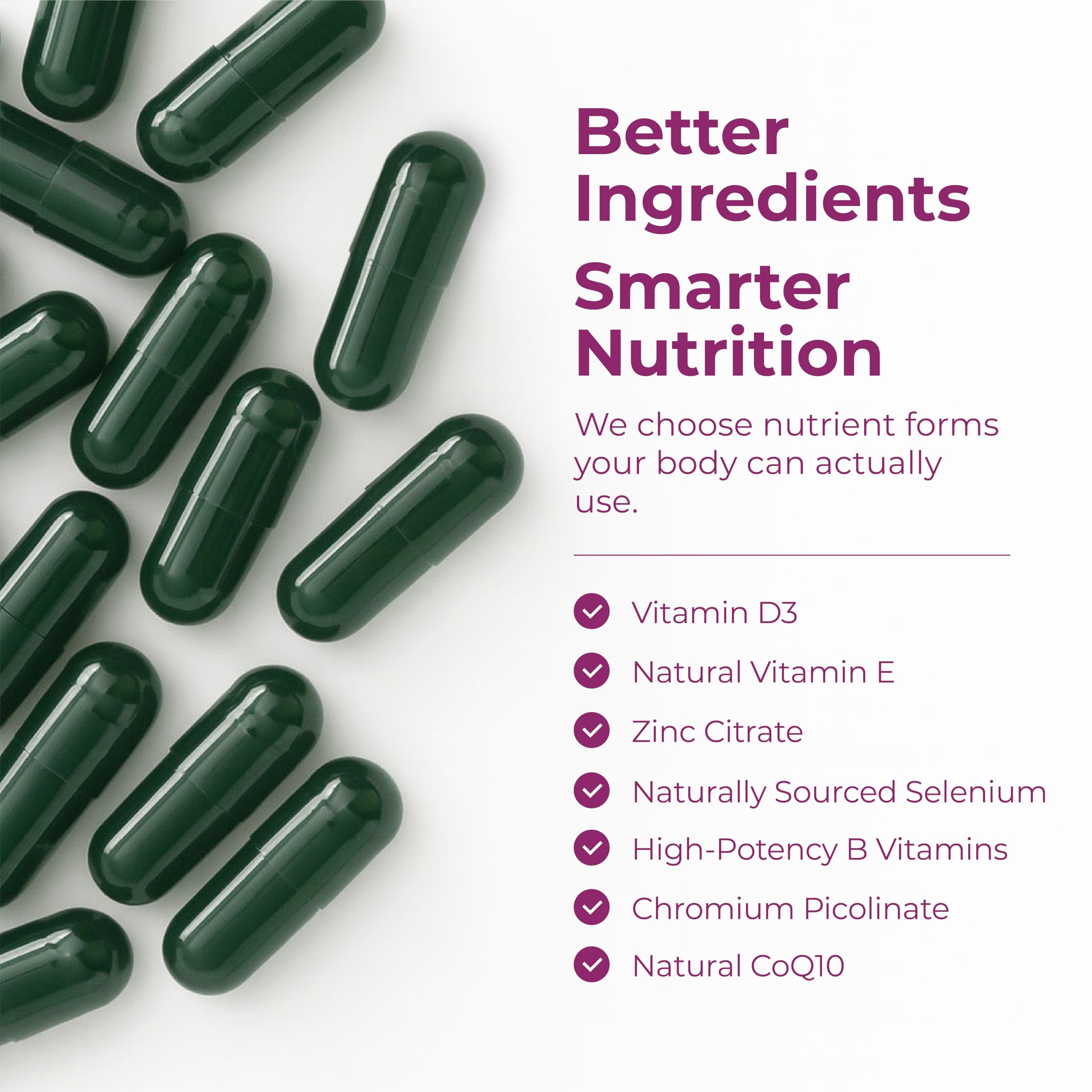 Multivitamin for Women with Bioavailable Vitamins, Minerals, Vitamin D, B12, C, A & Zinc for Energy, Focus and Immune Health – Premium Womens Multivitamins & Multiminerals – 60 Liquid Caps Vimerson Health uk supplements