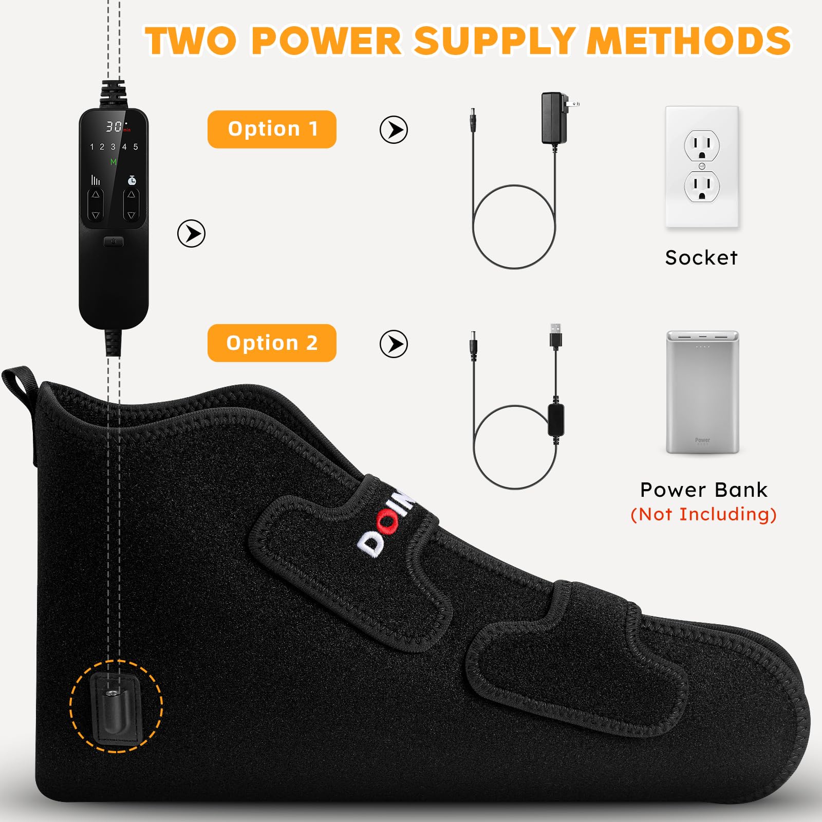 Doinart Red Light & Infrared Therapy for Feet—Infrared Light Therapy Feet for Neuropathy Shoe Wraps Toes Doinart uk supplements
