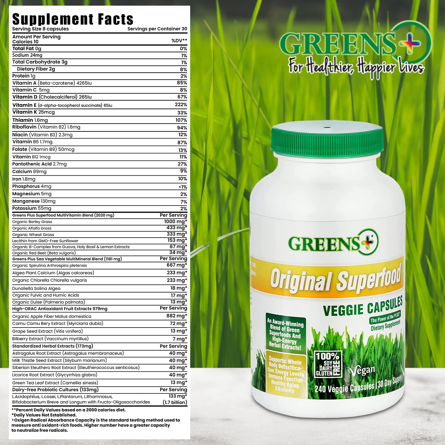 Greens+ Organic Reds Superfood Powder Organic Super Veggie Capsules Greens+ uk supplements