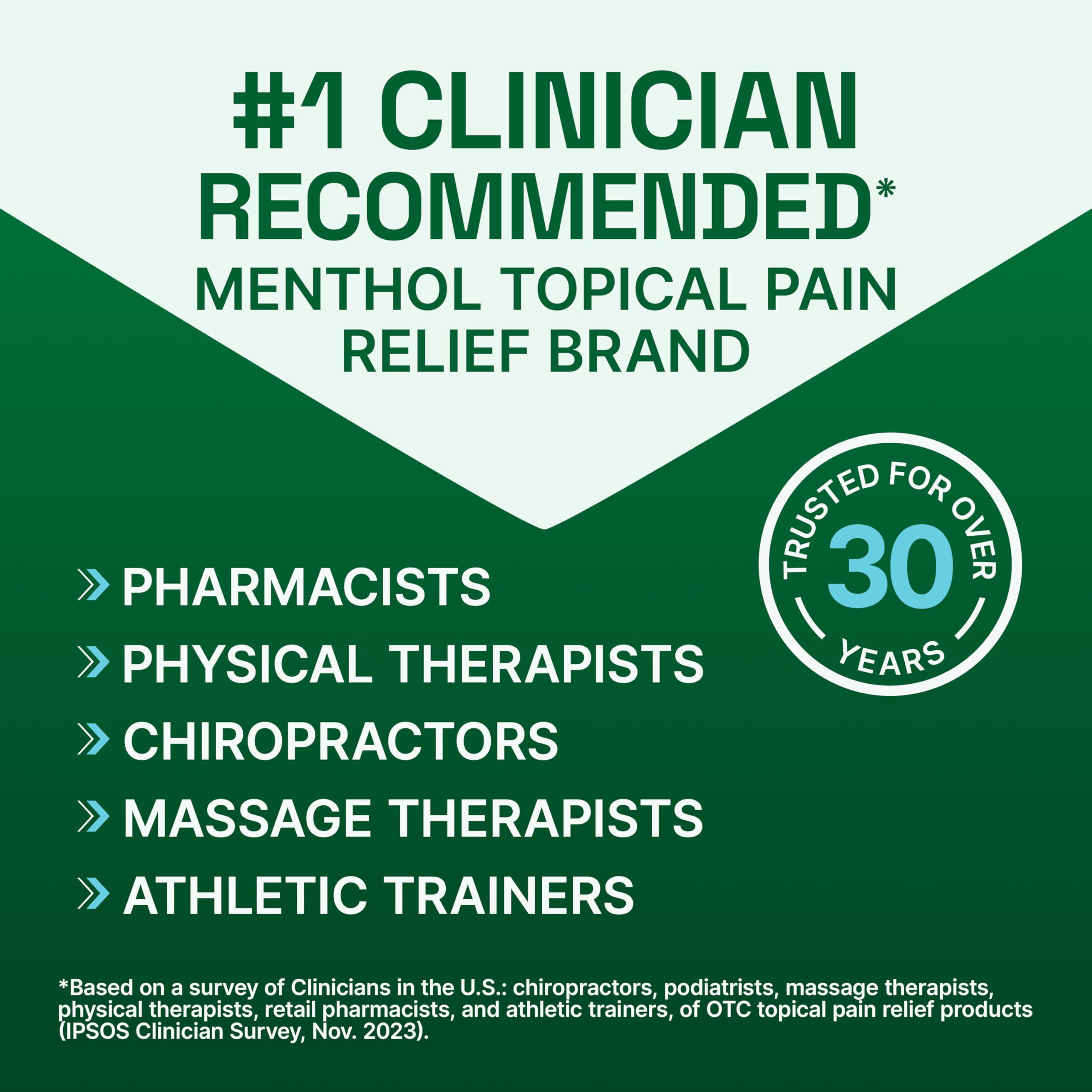 Biofreeze Pain Relief Gel for Knee, Neck, Hip, Joint, Shoulder, & Simple Backache, Arthritis Pain Reliever, Sore Muscle Relief, Colorless Menthol Gel 4 Fl Oz (Pack of 3) Biofreeze uk supplements