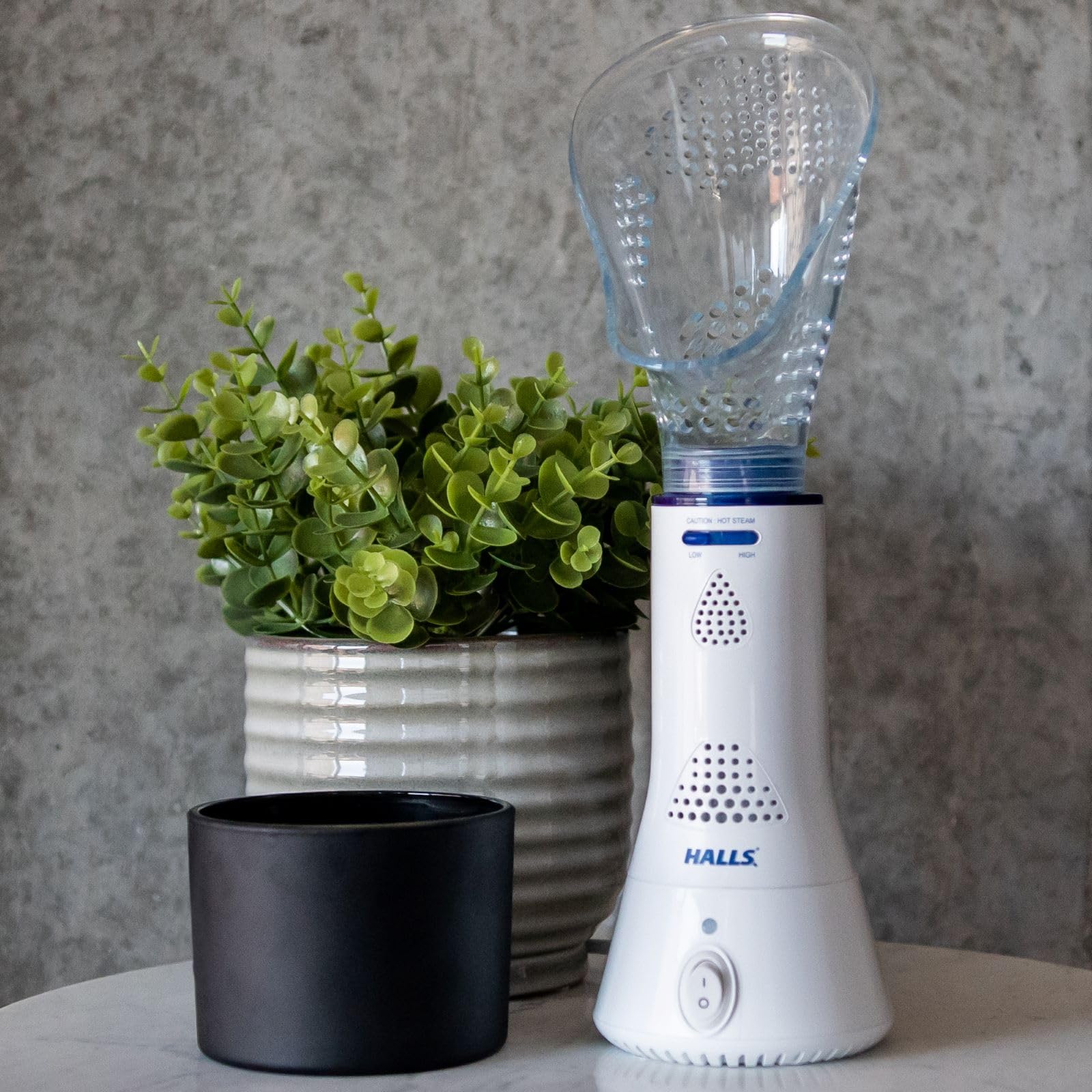 Crane x HALLS Corded Personal Steam Inhaler for Sinus, Congestion, Cough, & Cold Relief Crane uk supplements