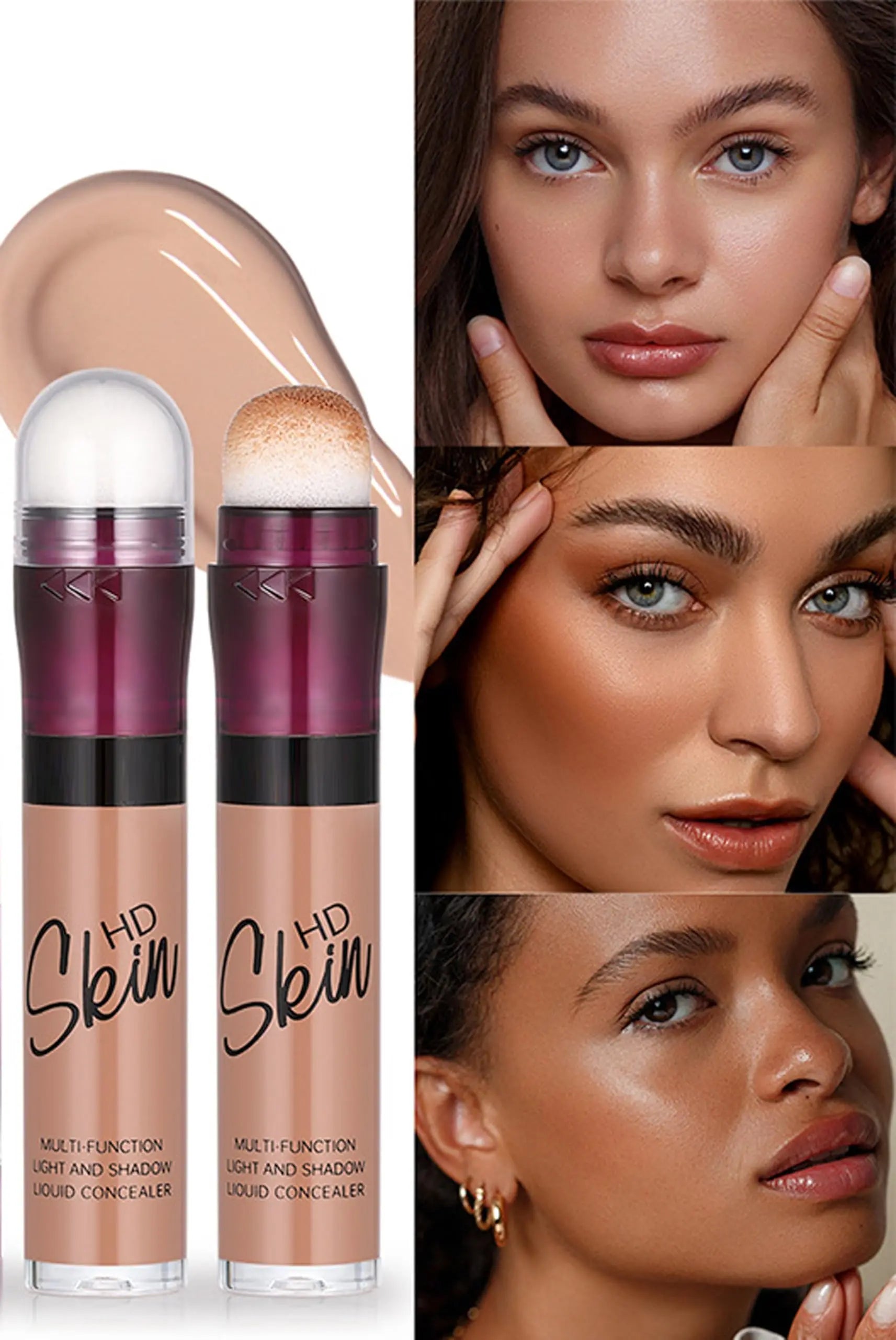 Concealer Stick Foundation Concealer Moisturizing Hydration Brightening Skin Tone Concealer Oil Control Waterproof With Applicator Cushion RHSEDD uk supplements