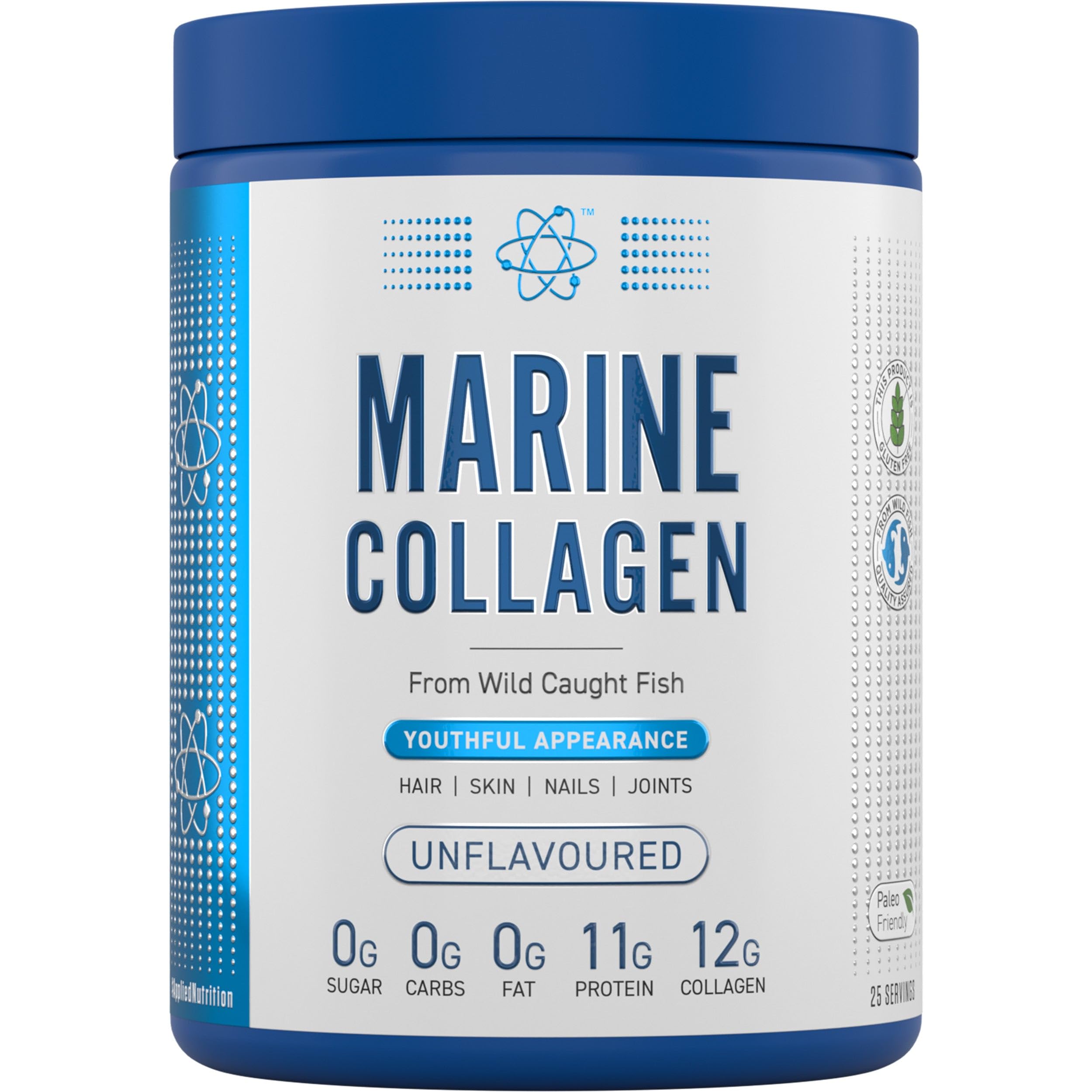 Applied Nutrition Marine Collagen Powder - Hydrolysed Collagen Protein, Healthy Skin, Hair, Nails Applied Nutrition uk supplements