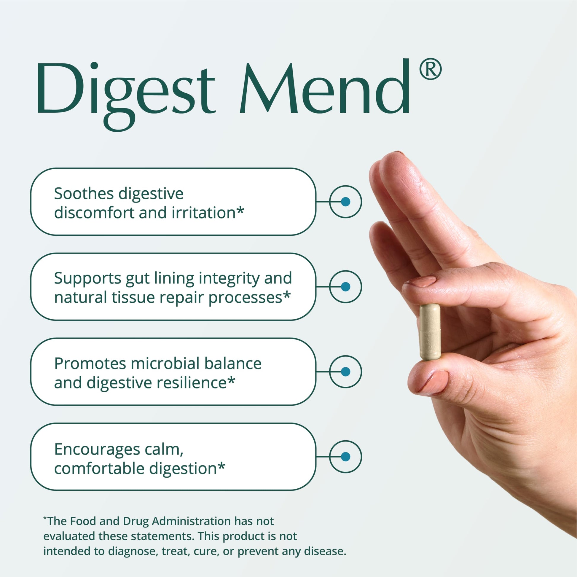 Natura Health Products Digest Mend Supplement - Encourages Healthy gastric microboime* - Featuring Deglycyrrhizinated Licorice (DGL), Aloe Vera, Marshmallow, Mastic Gum, & Chamomile (180 Capsules) Natura Health Products uk supplements